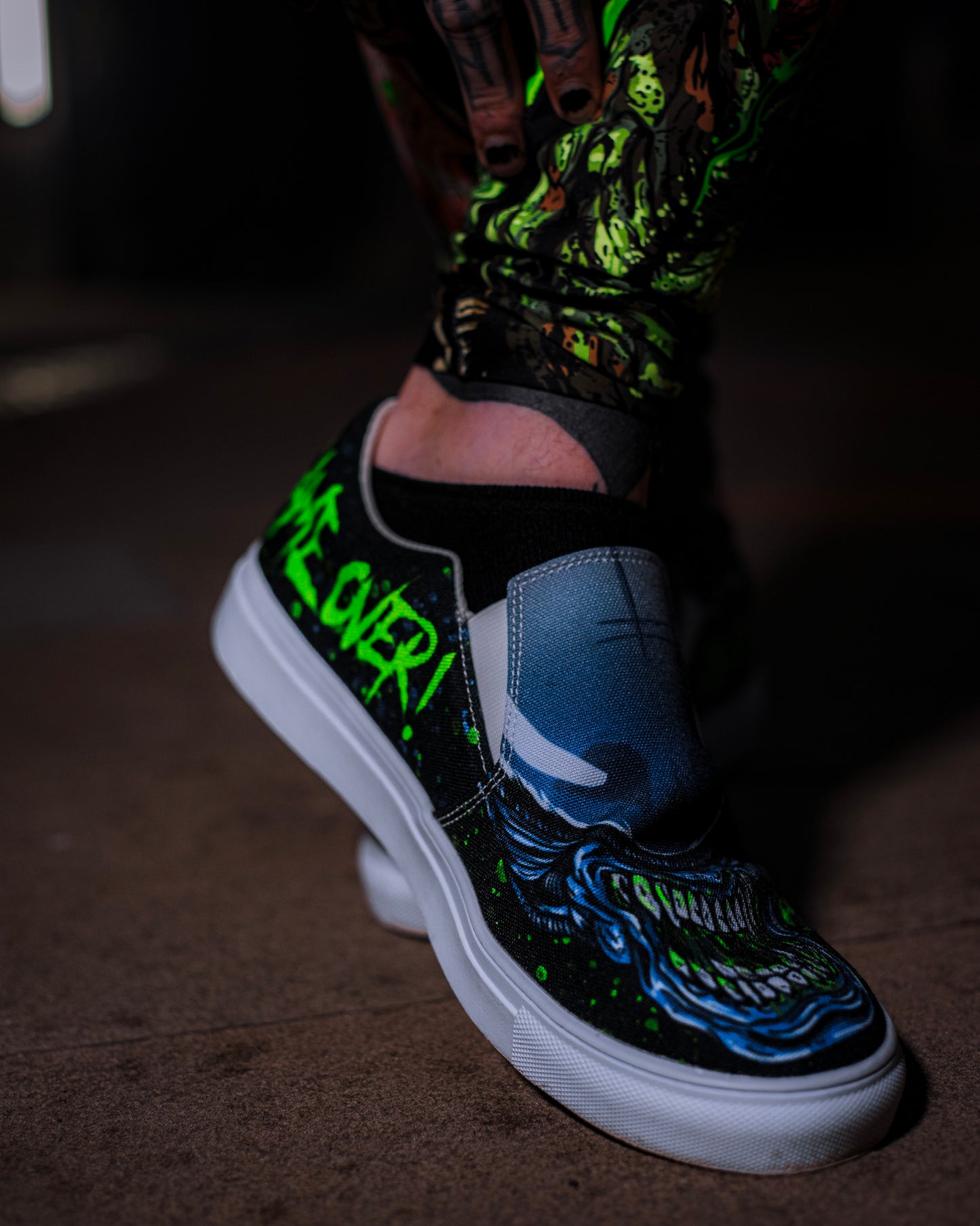 Aliens Slip-on Shoes