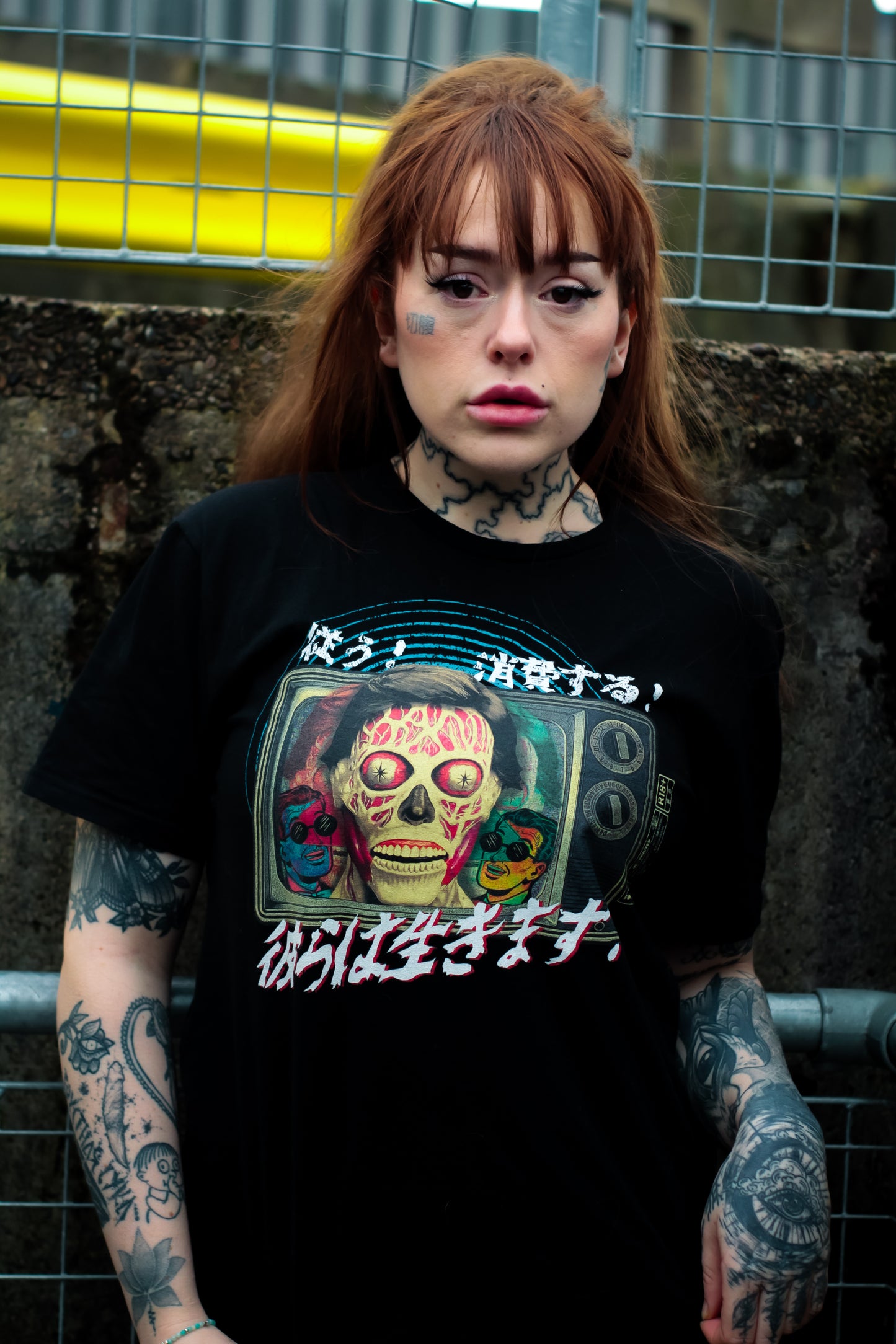 THEY LIVE! Brainwashed Horror T-shirt