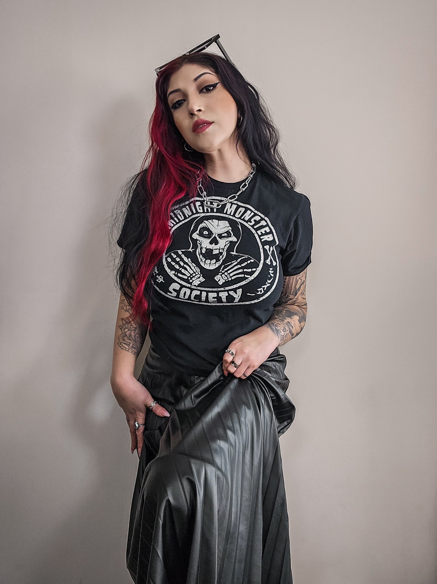 Midnight Monster Society, Skeleton Fiend T-Shirt
