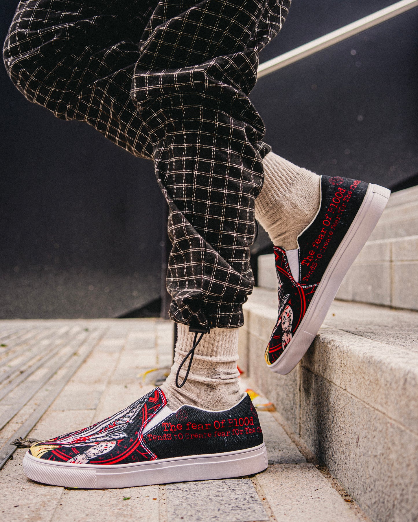 Pyramid Head Slip-on Shoes