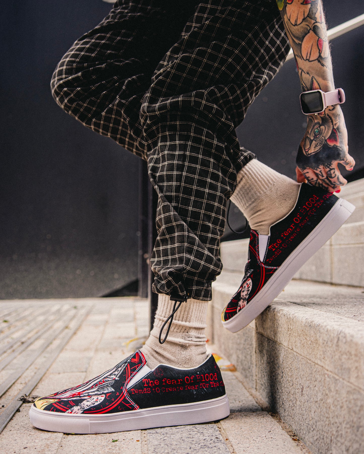 Pyramid Head Slip-on Shoes