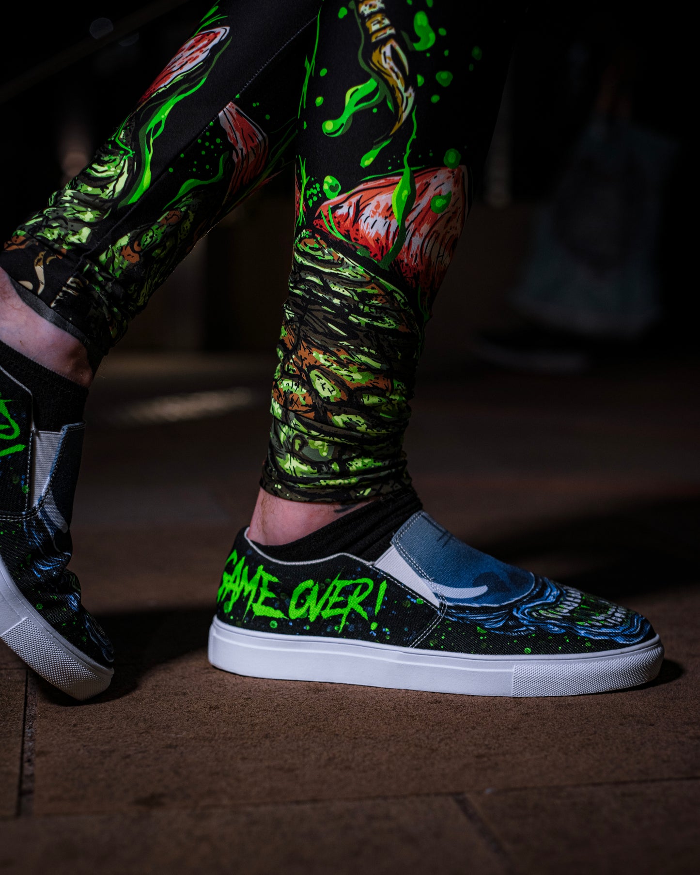 Aliens Slip-on Shoes