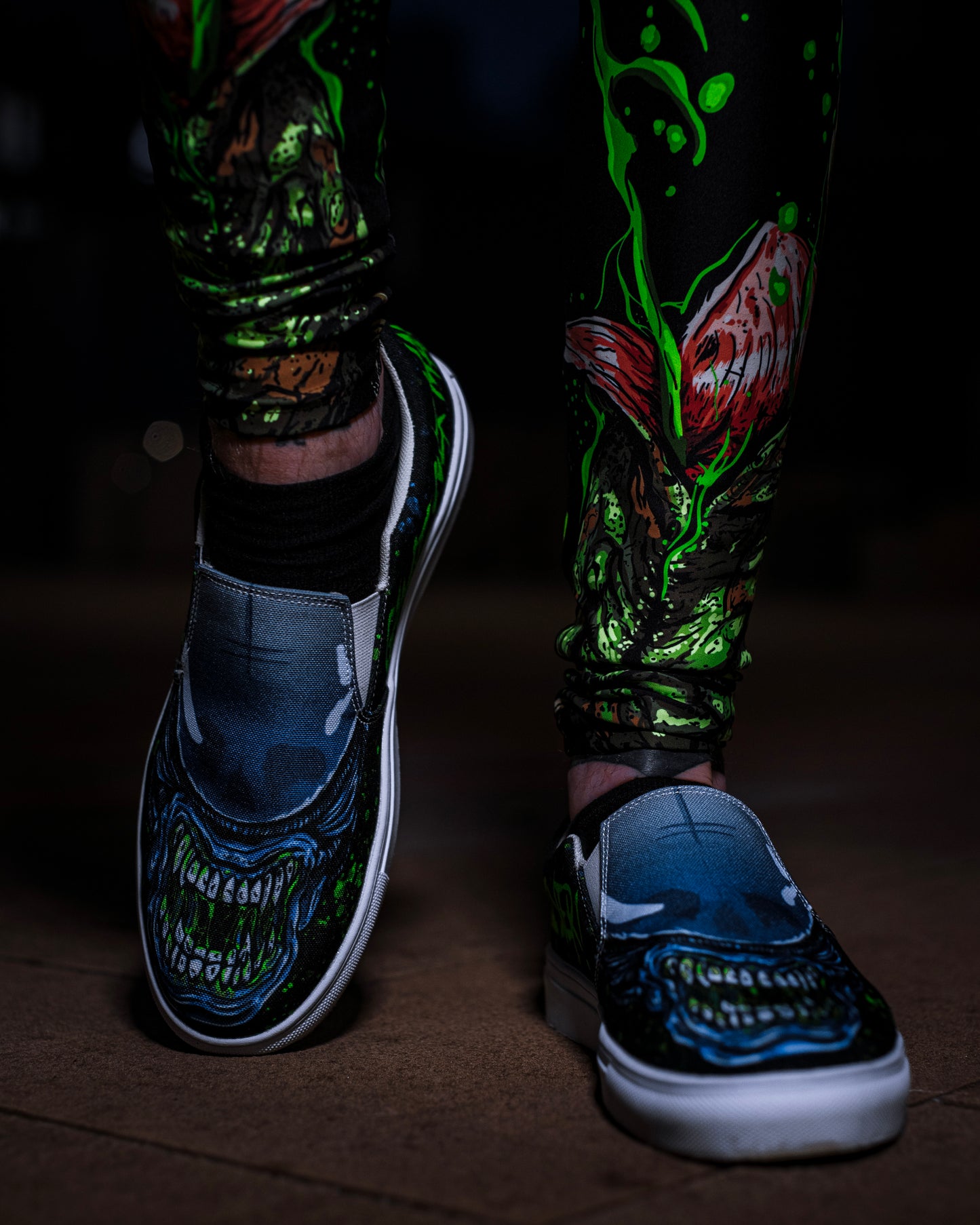 Aliens Slip-on Shoes