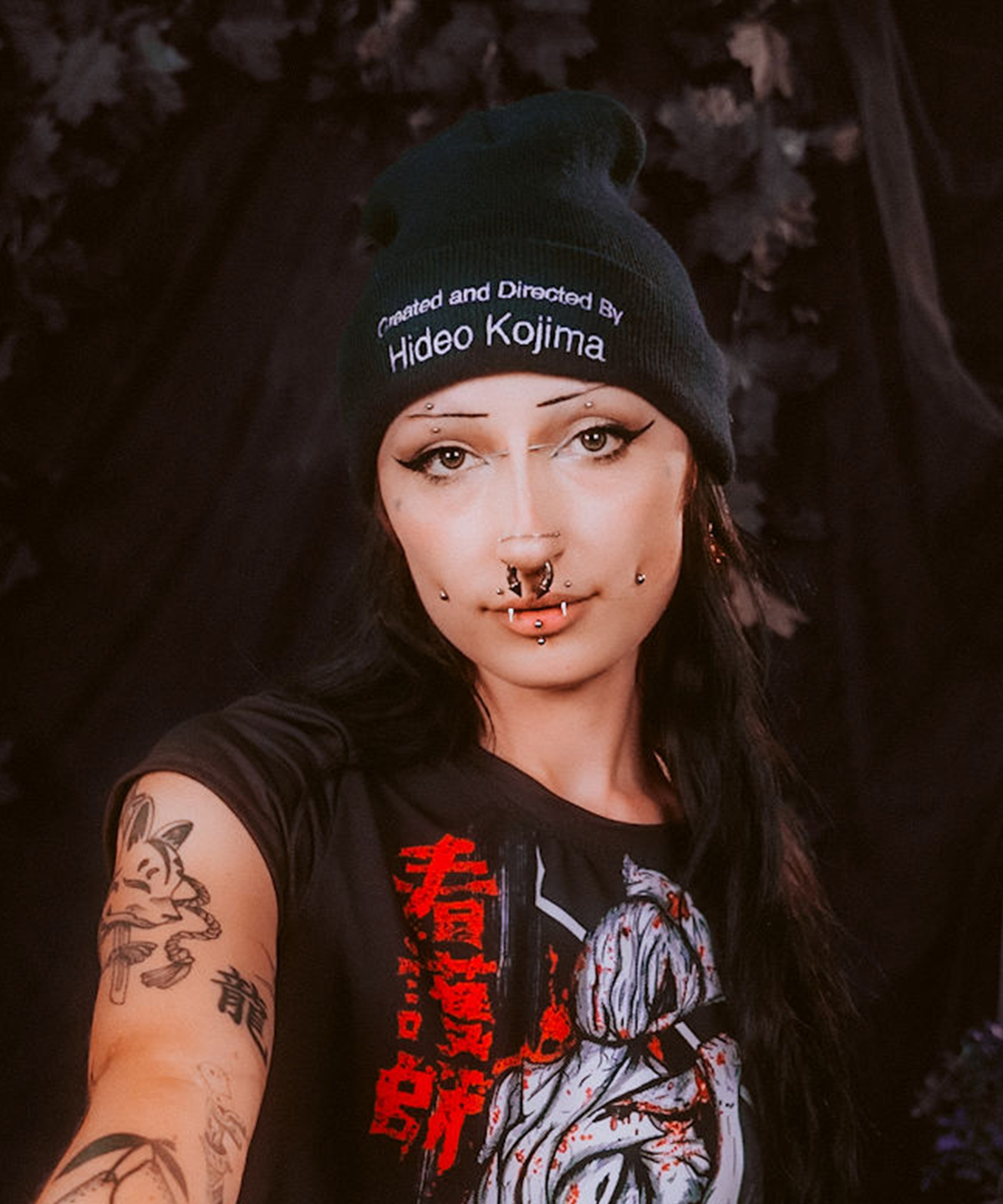 Created and Directed by Hideo Kojima Embroidered Beanie
