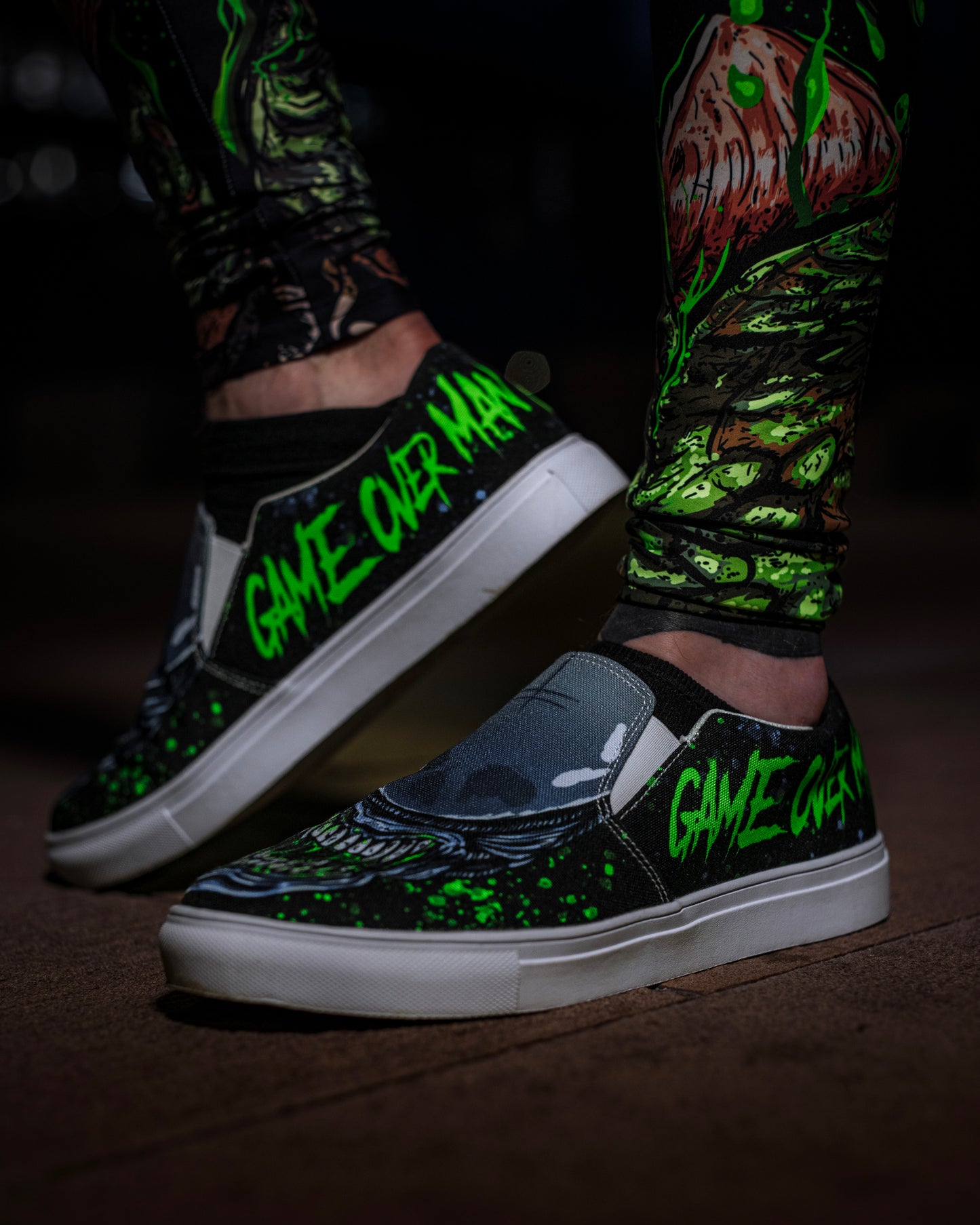Aliens Slip-on Shoes