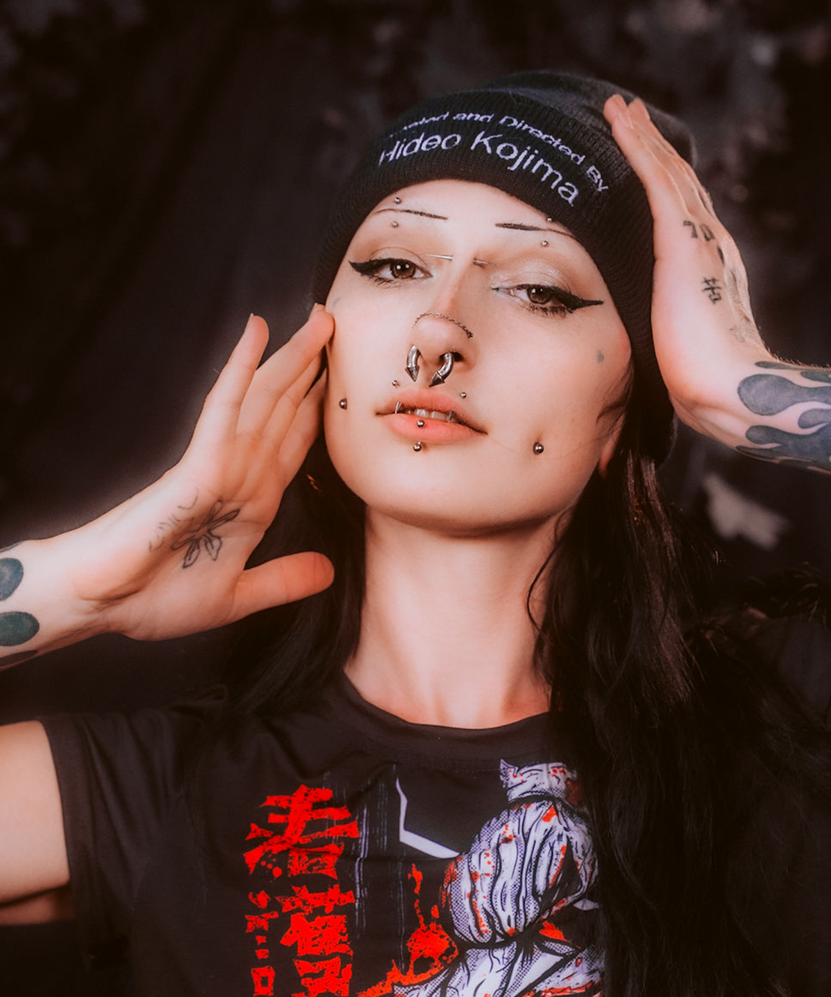 Created and Directed by Hideo Kojima Embroidered Beanie