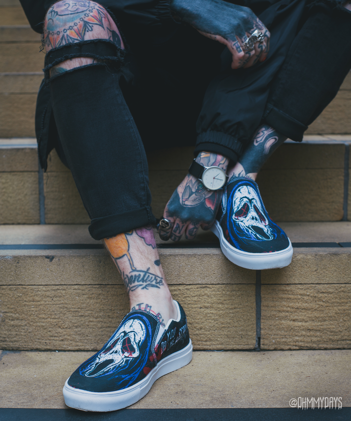 Scream Slip-on Shoes