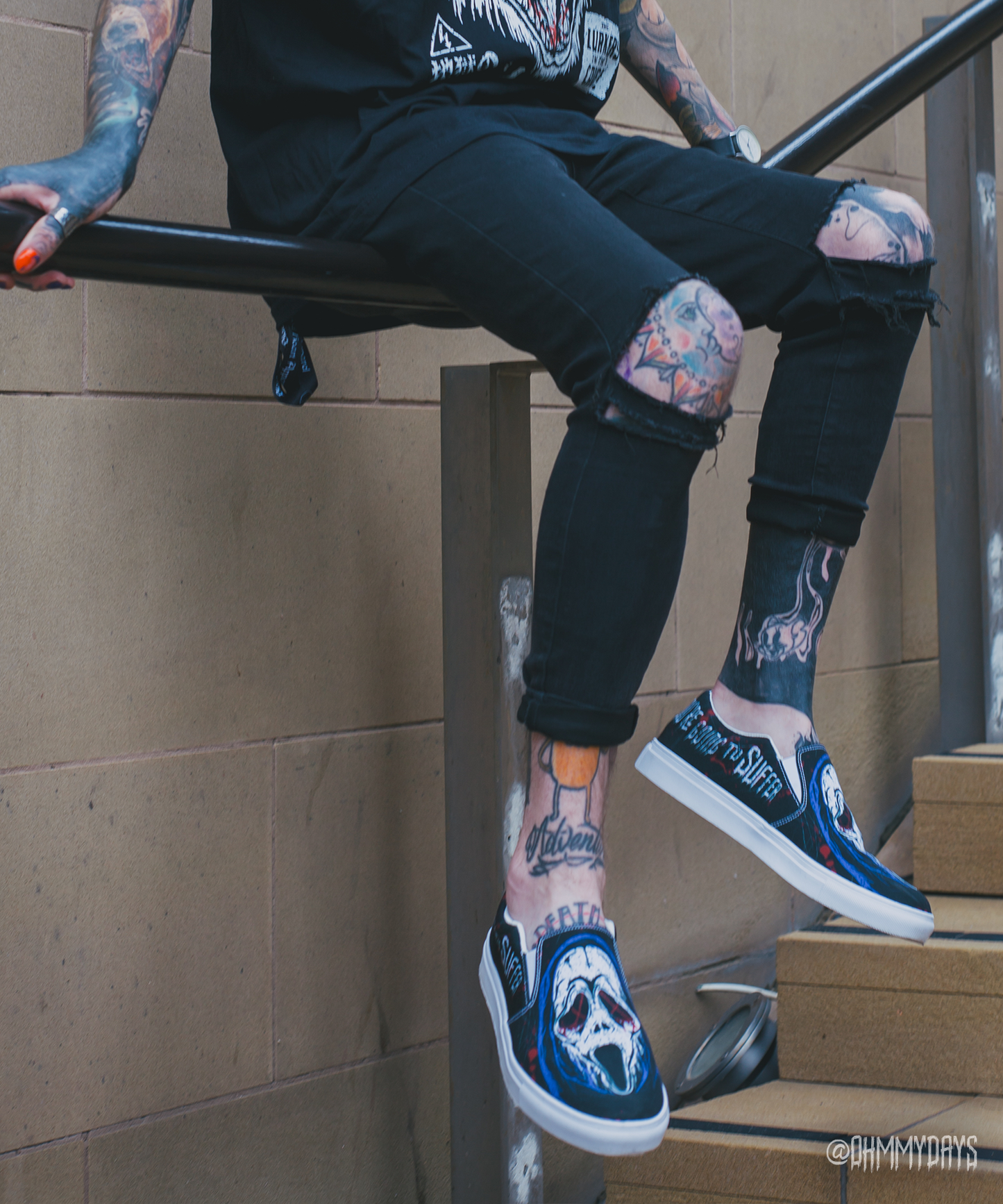 Scream Slip-on Shoes