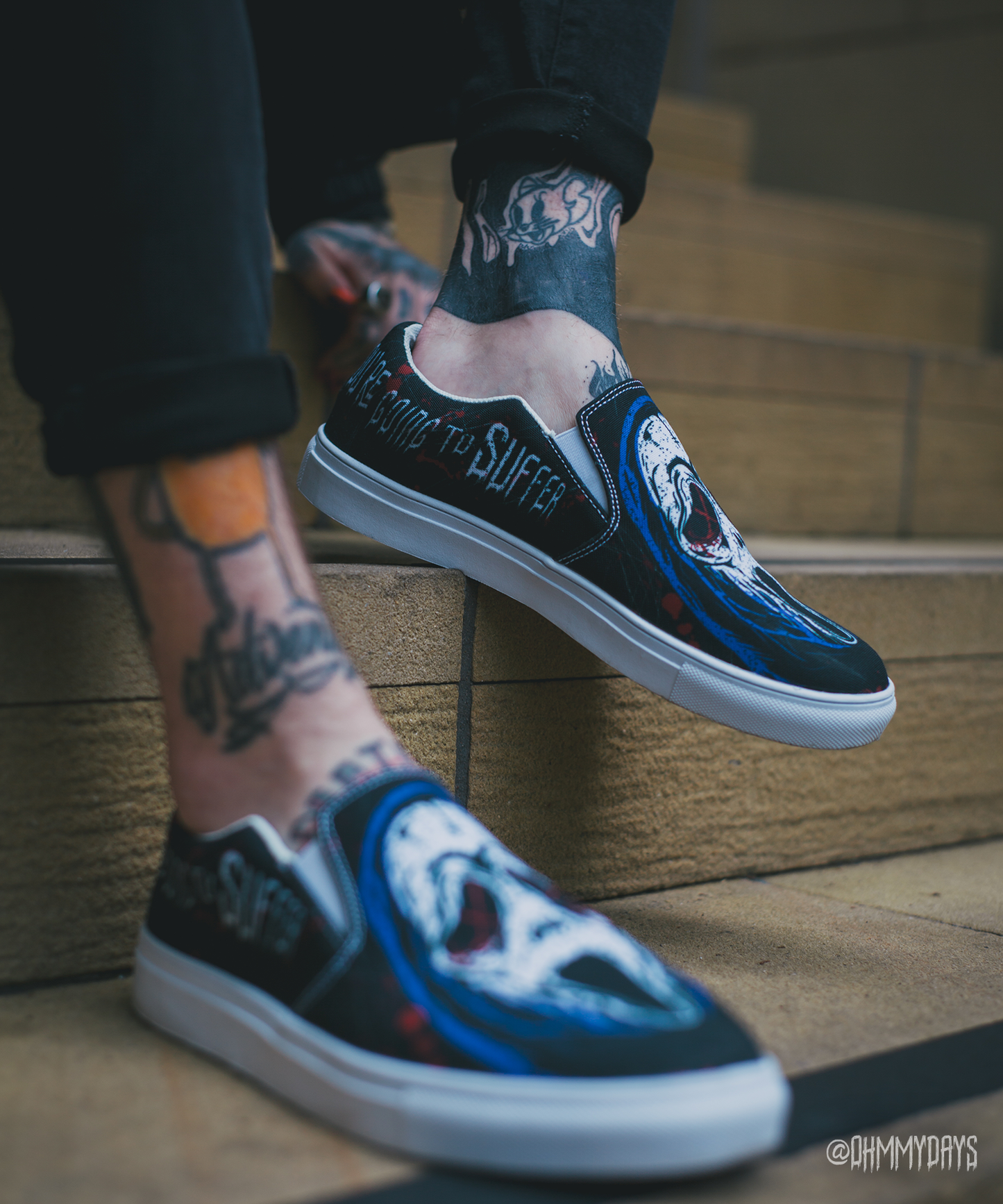 Scream Slip-on Shoes