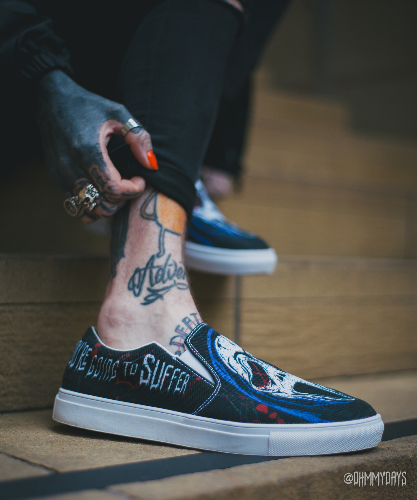Scream Slip-on Shoes