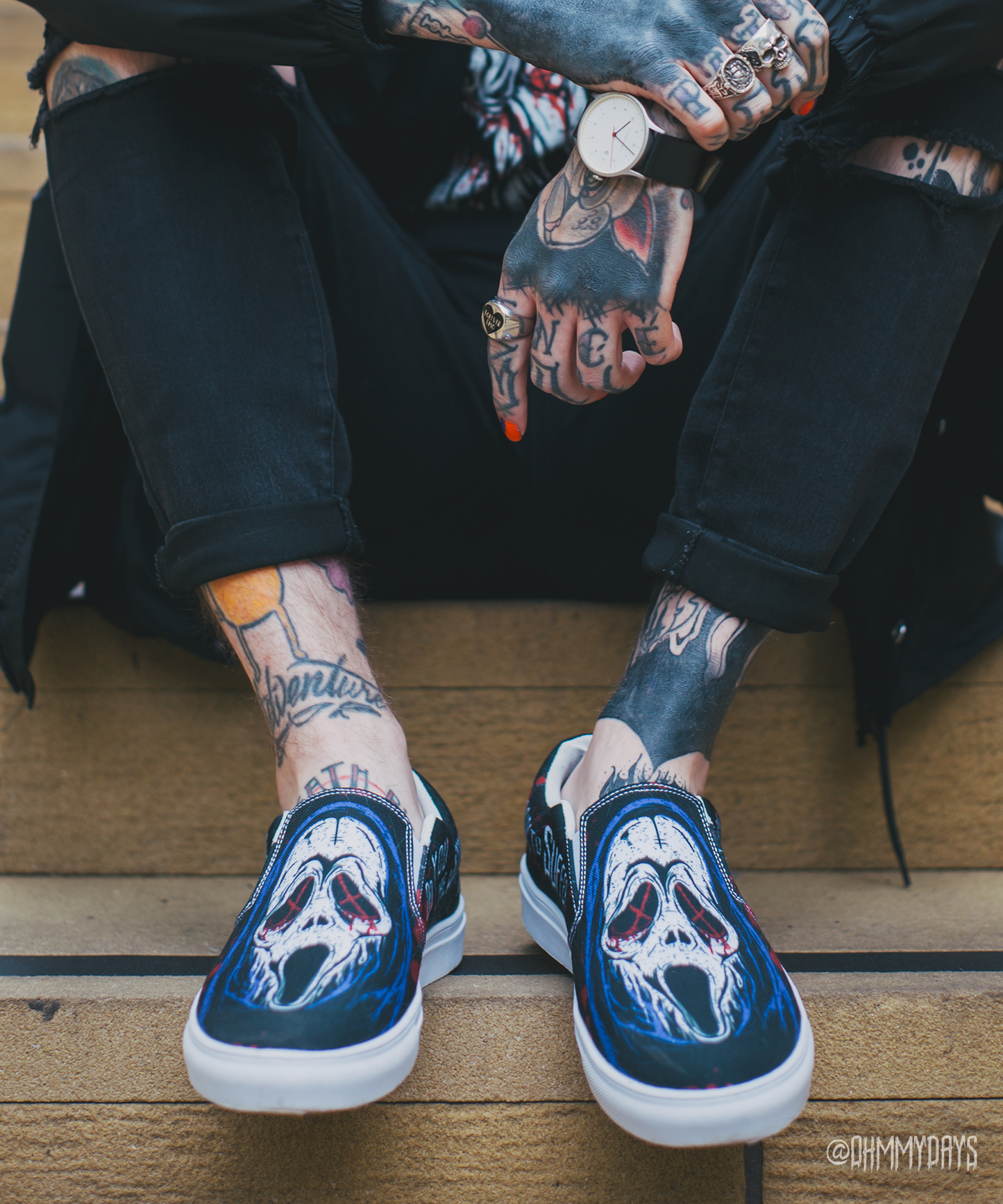 Scream Slip-on Shoes