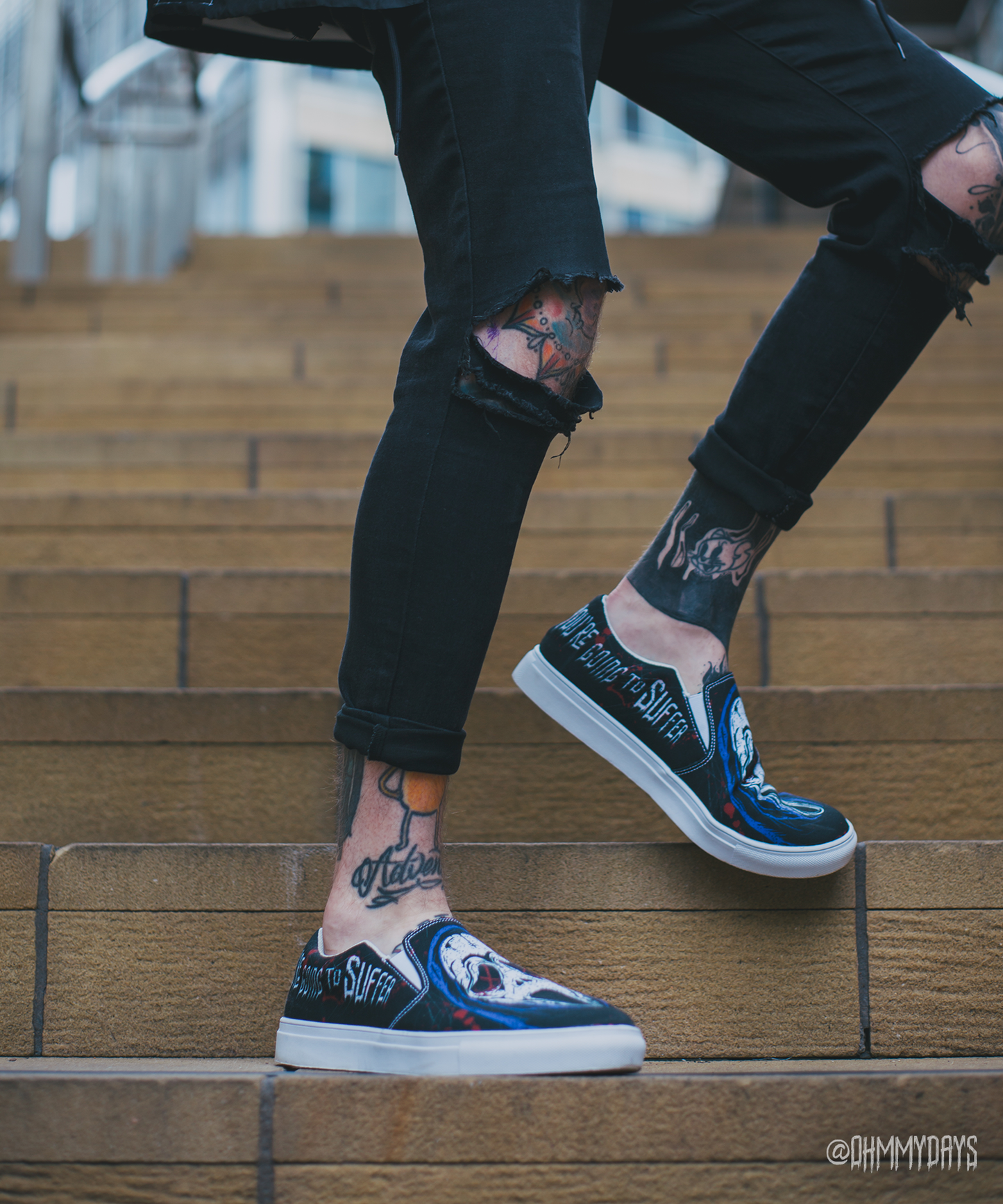 Scream Slip-on Shoes
