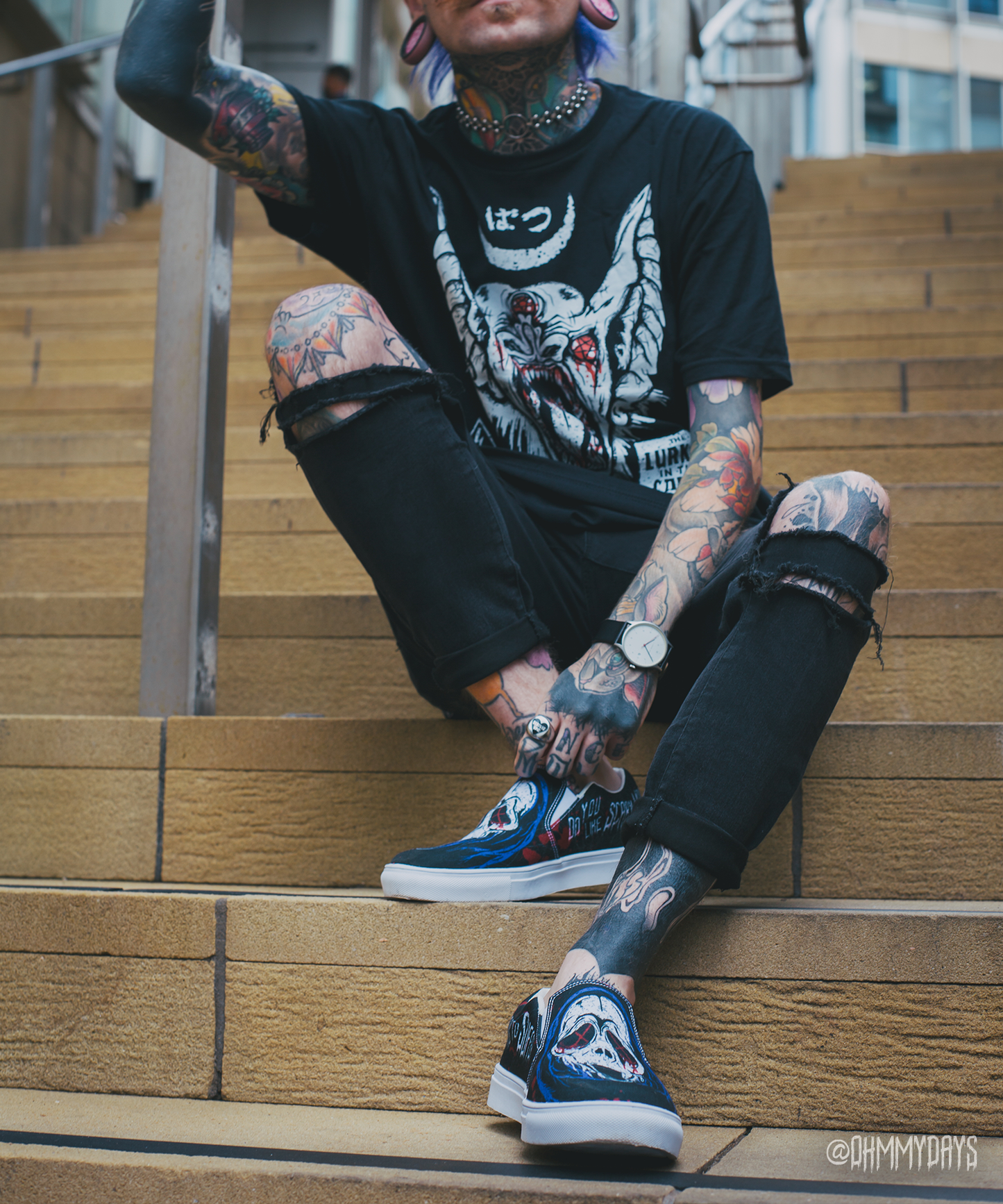 Scream Slip-on Shoes