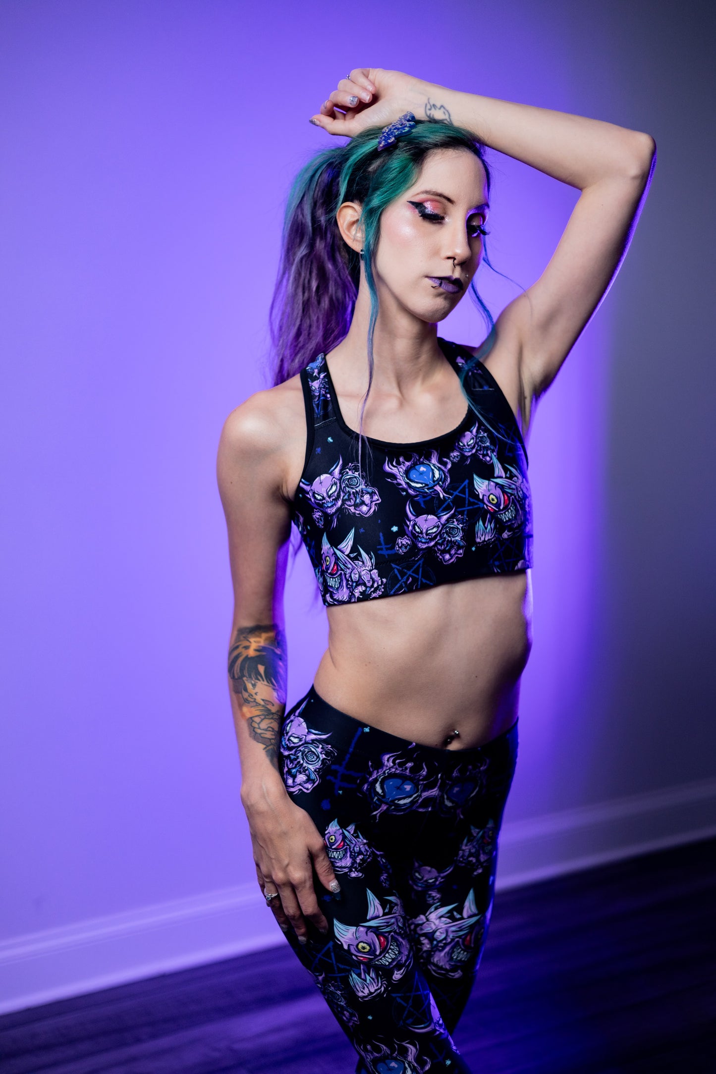 Lavender Town Ghosts Sports bra