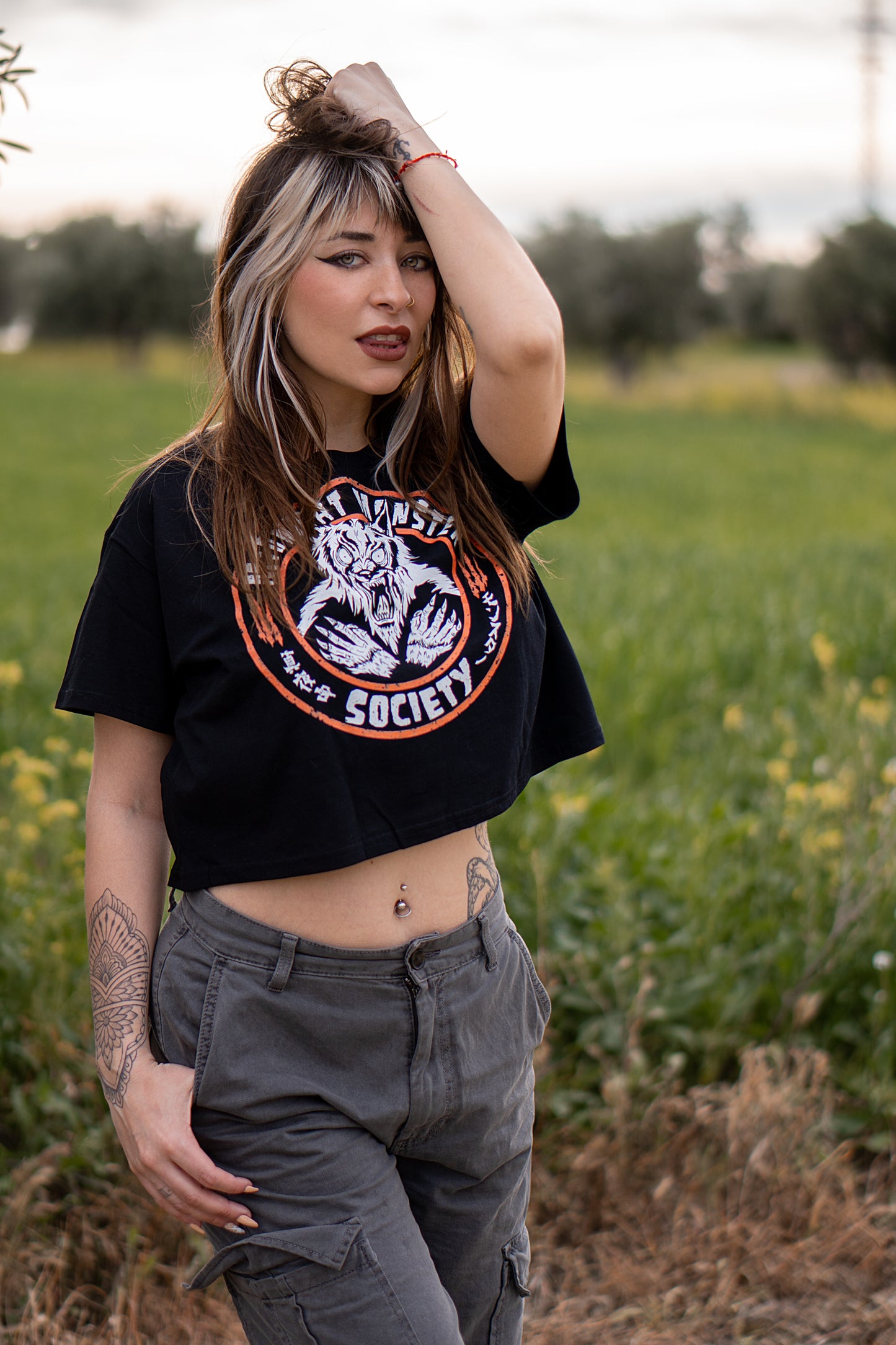 Midnight Monster Society, Werewolf Fiend Crop Top