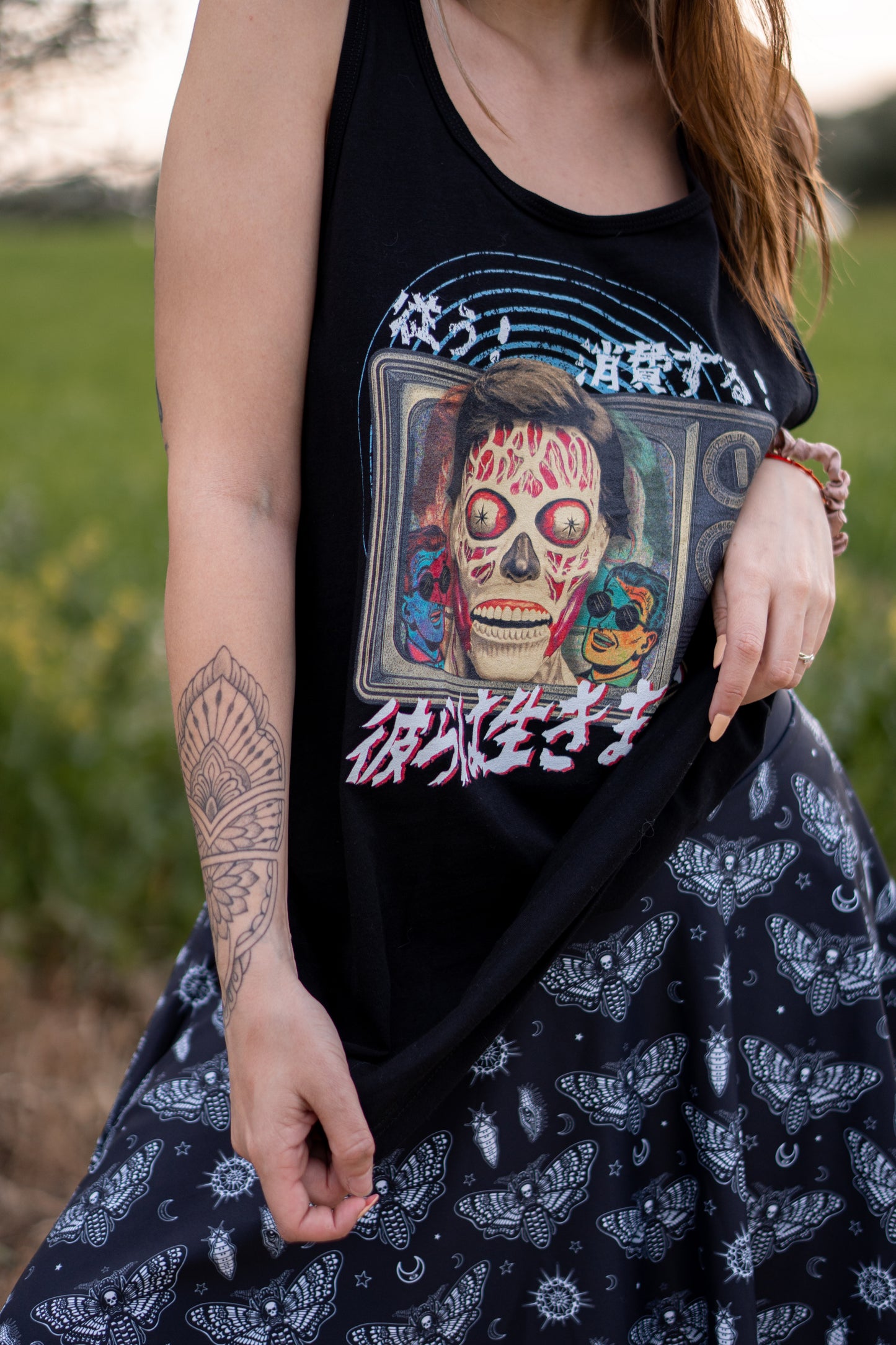THEY LIVE! Brainwashed Horror Unisex Tank Top