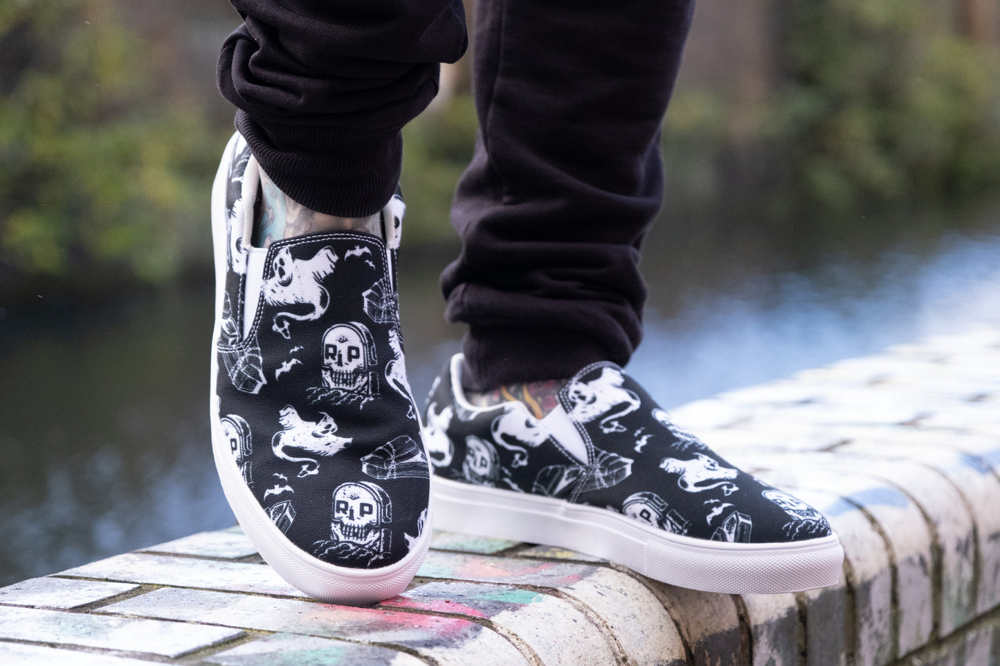 Graveyard Slip-on Shoes