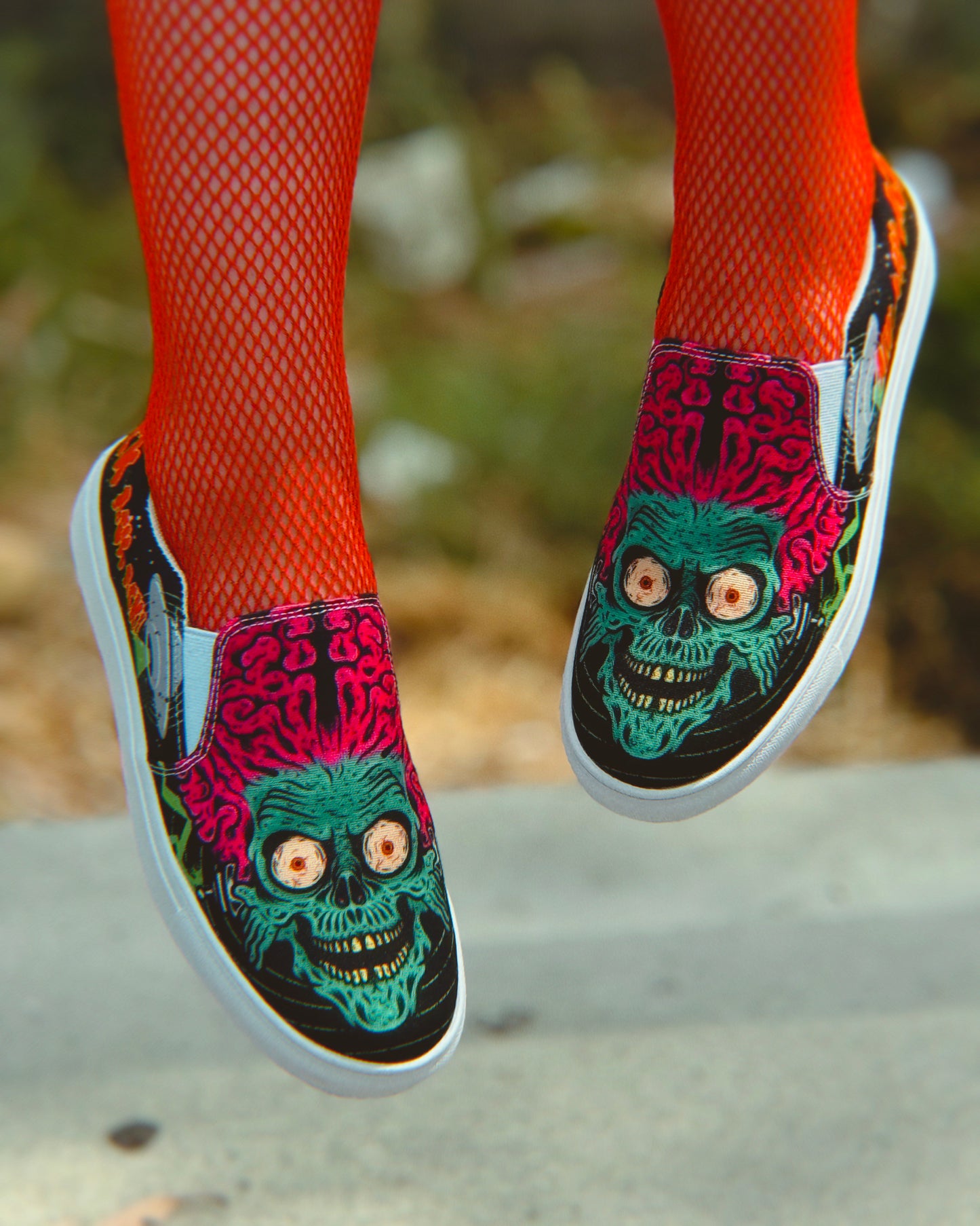 Mars Attacks! Slip-on Shoes