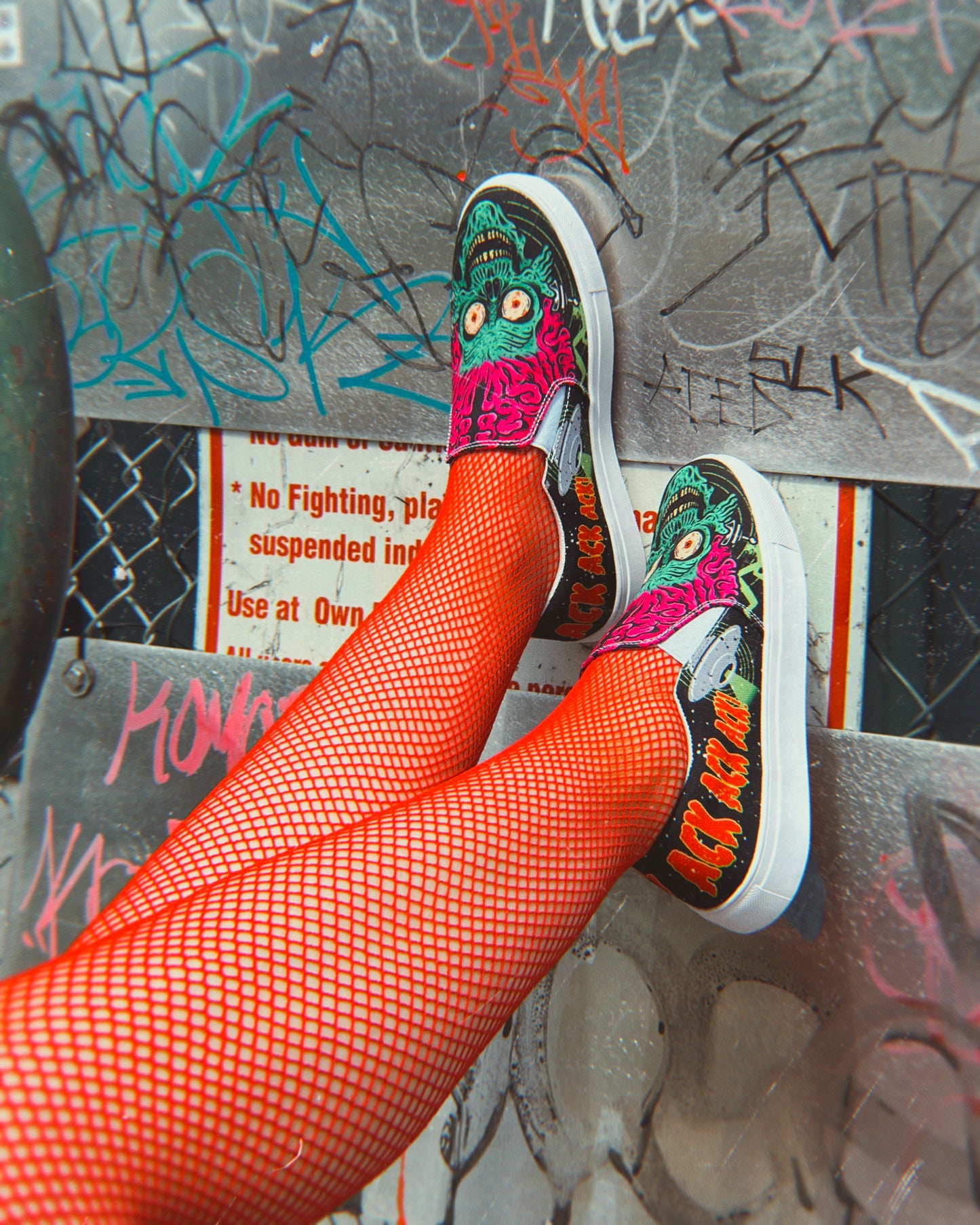 Mars Attacks! Slip-on Shoes
