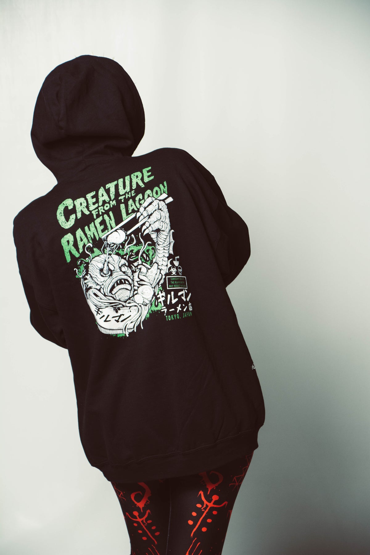 Creature from the Ramen Lagoon Unisex Heavy Blend Zip Hoodie