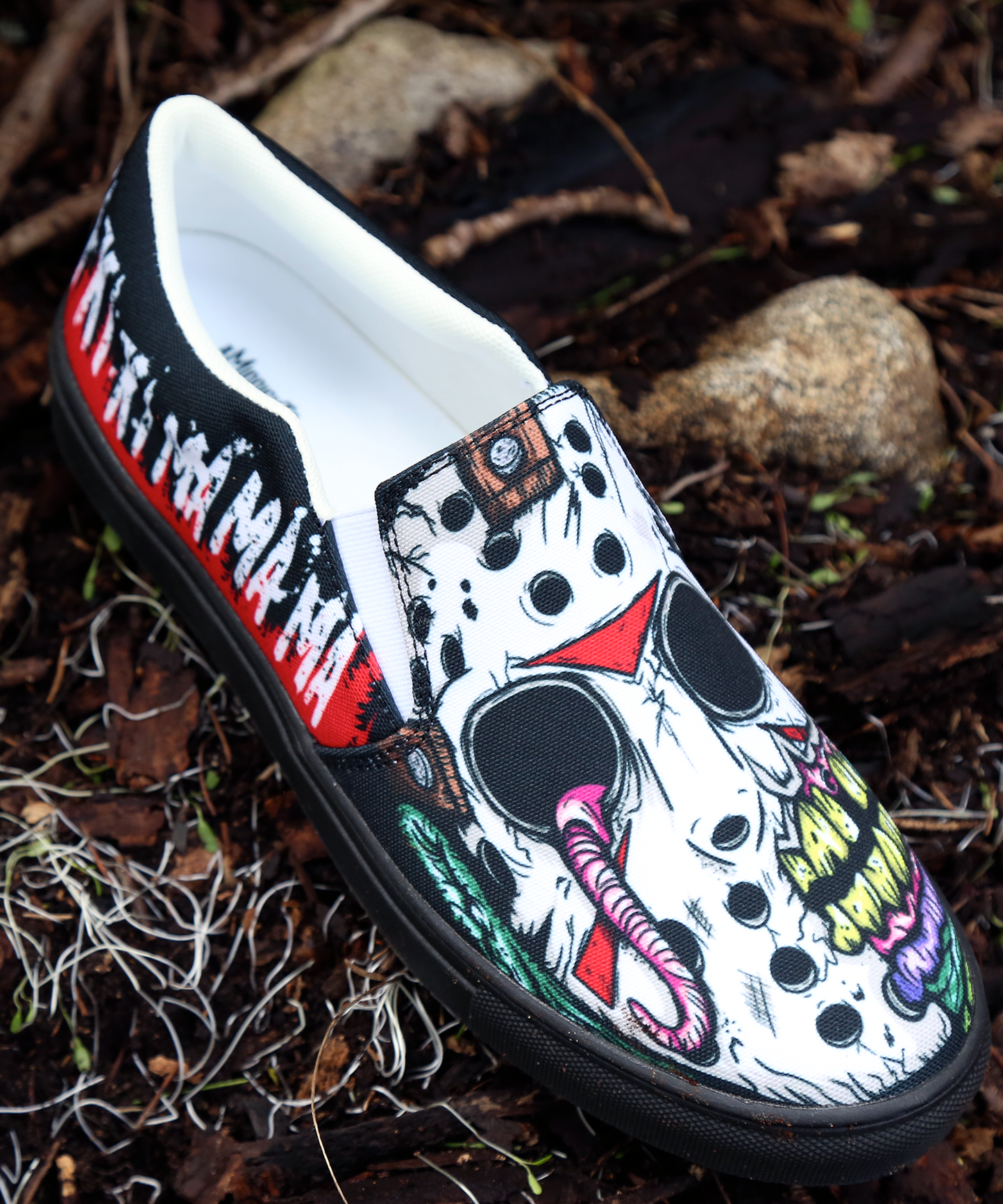 Jason Voorhees Slip-On Shoes