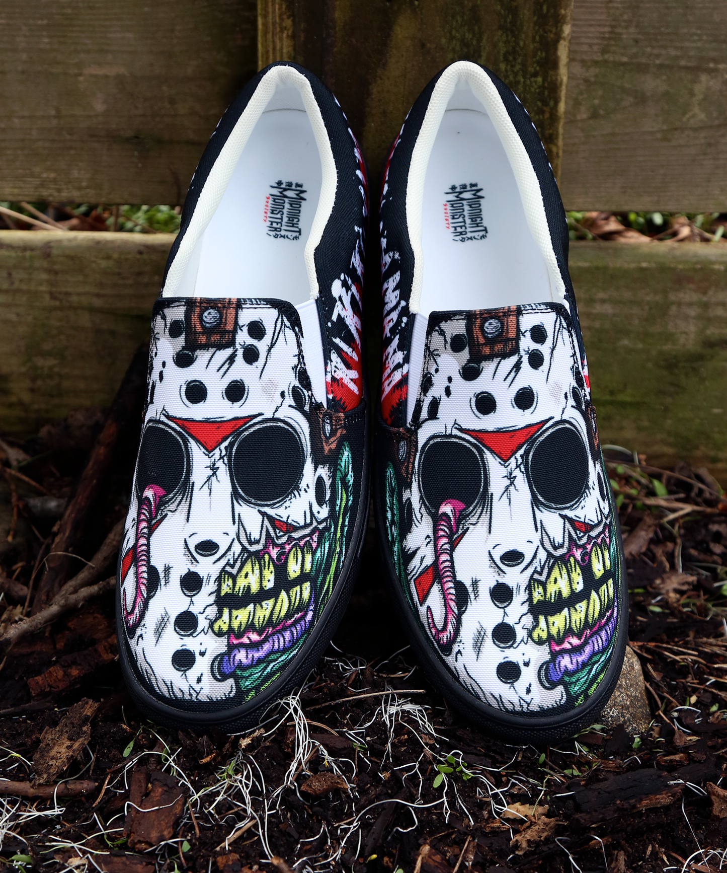 Jason Voorhees Slip-On Shoes