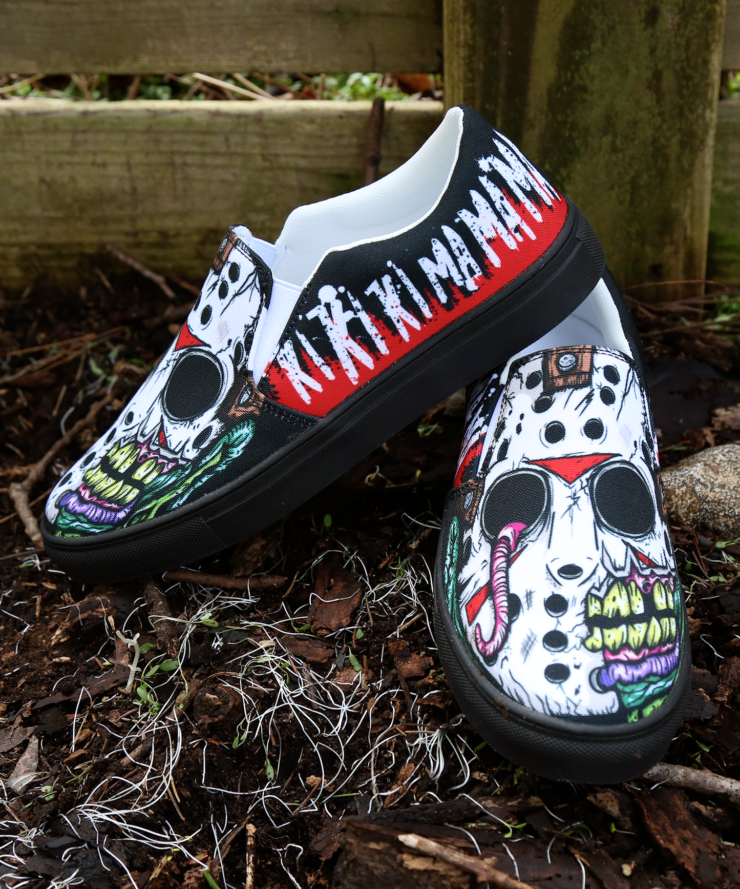 Jason Voorhees Slip-On Shoes