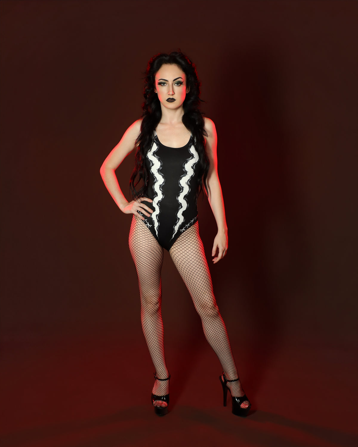 The Bride of Frankenstein One-Piece Swimsuit