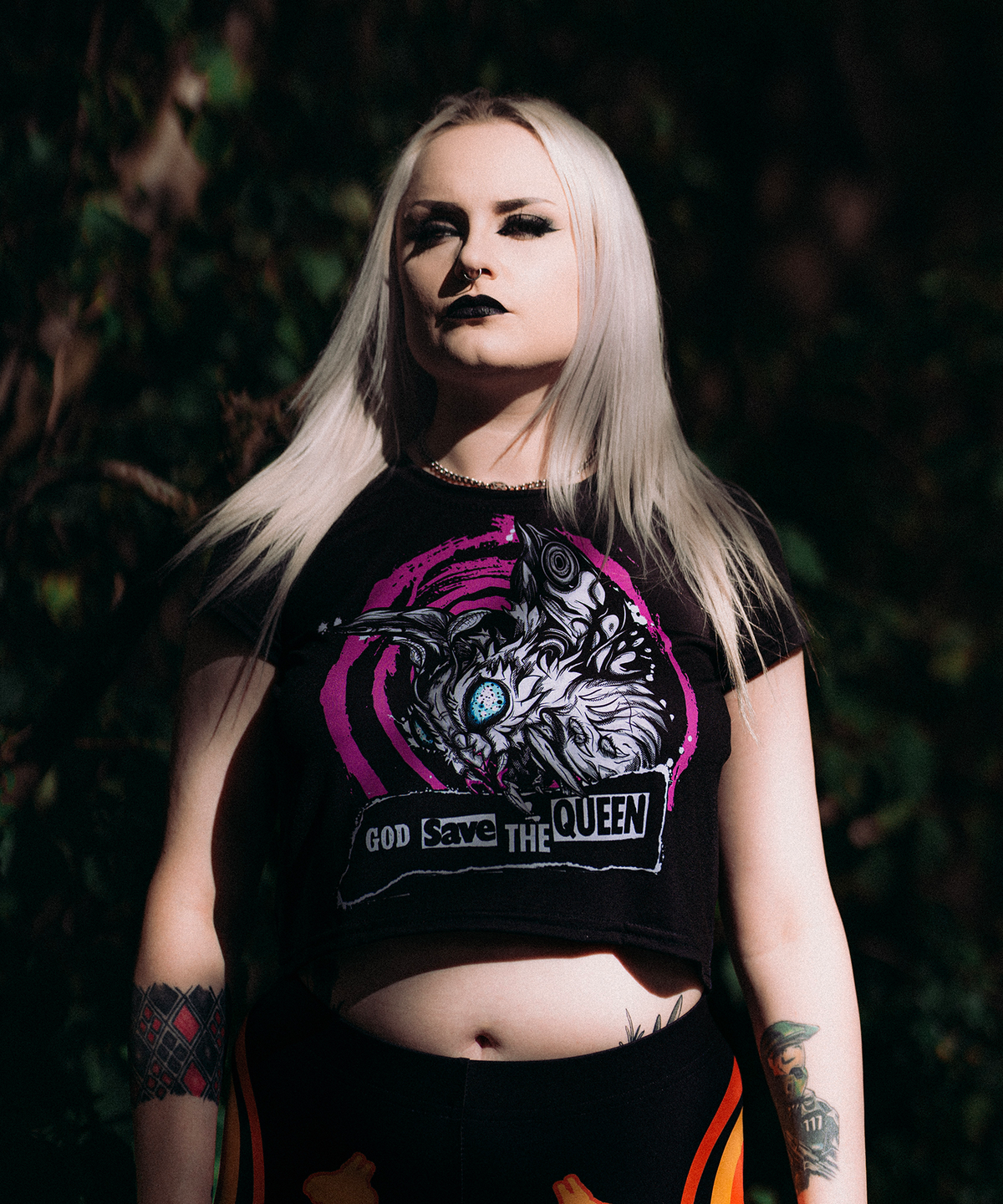 God Save the Queen Crop Top