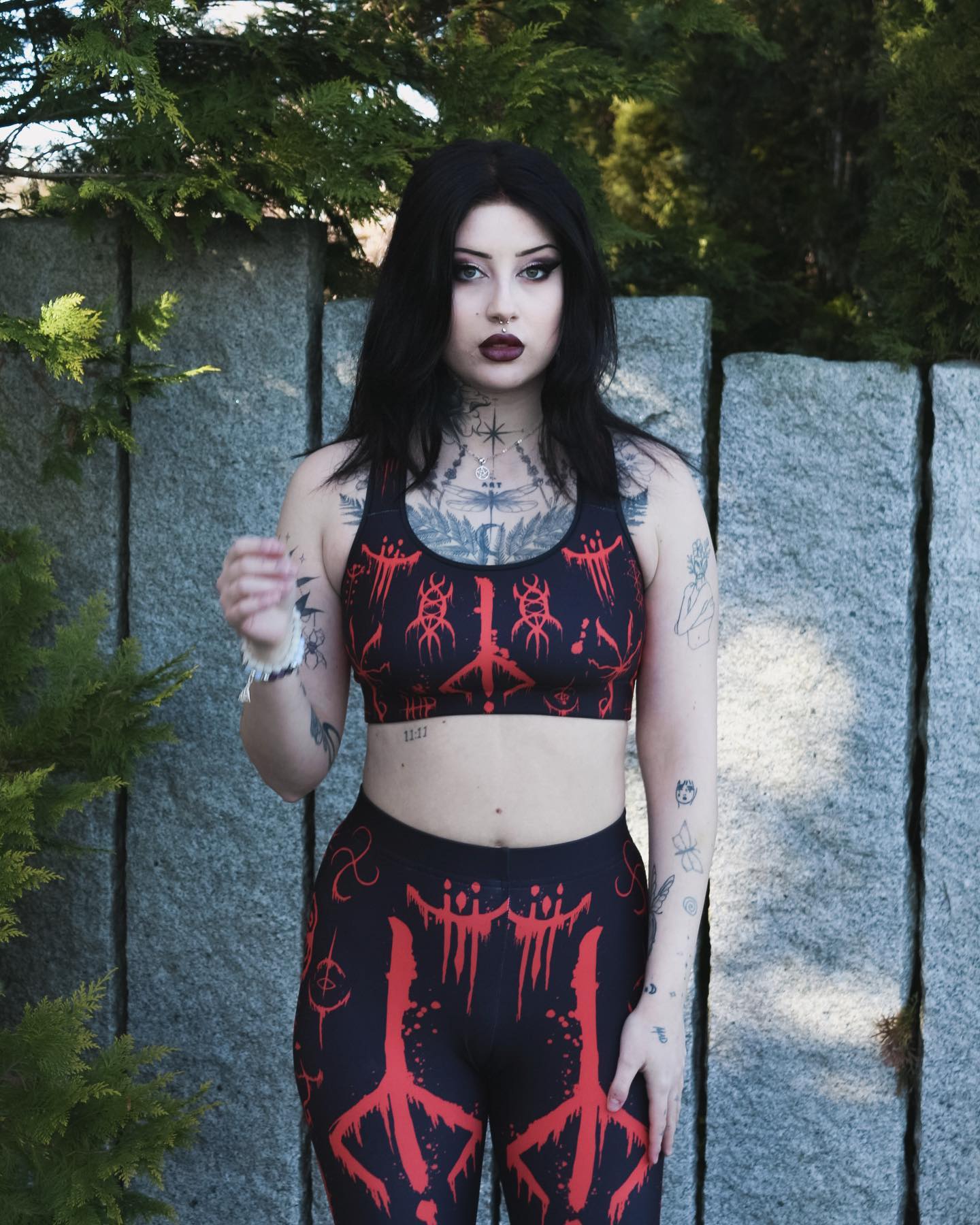 Bloodborne Runes Sports Bra