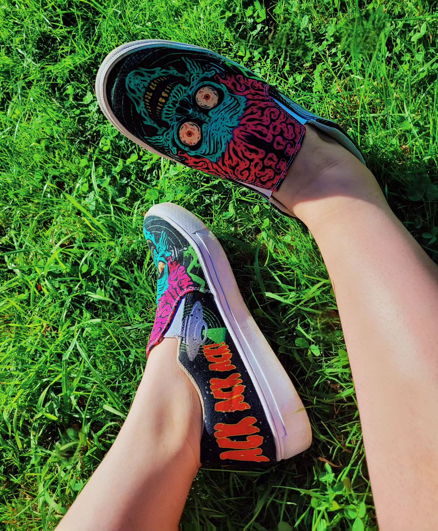 Mars Attacks! Slip-on Shoes