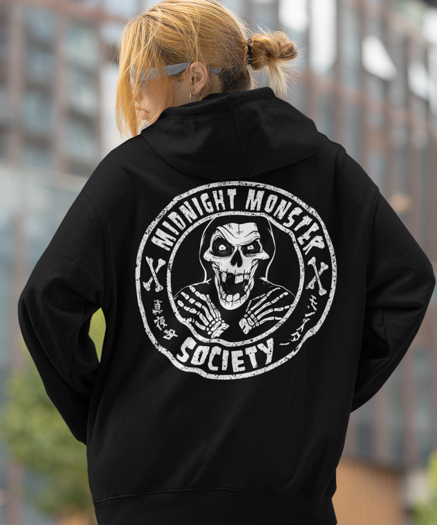 Midnight Monster Society, Skeleton Fiend Unisex Hoodie