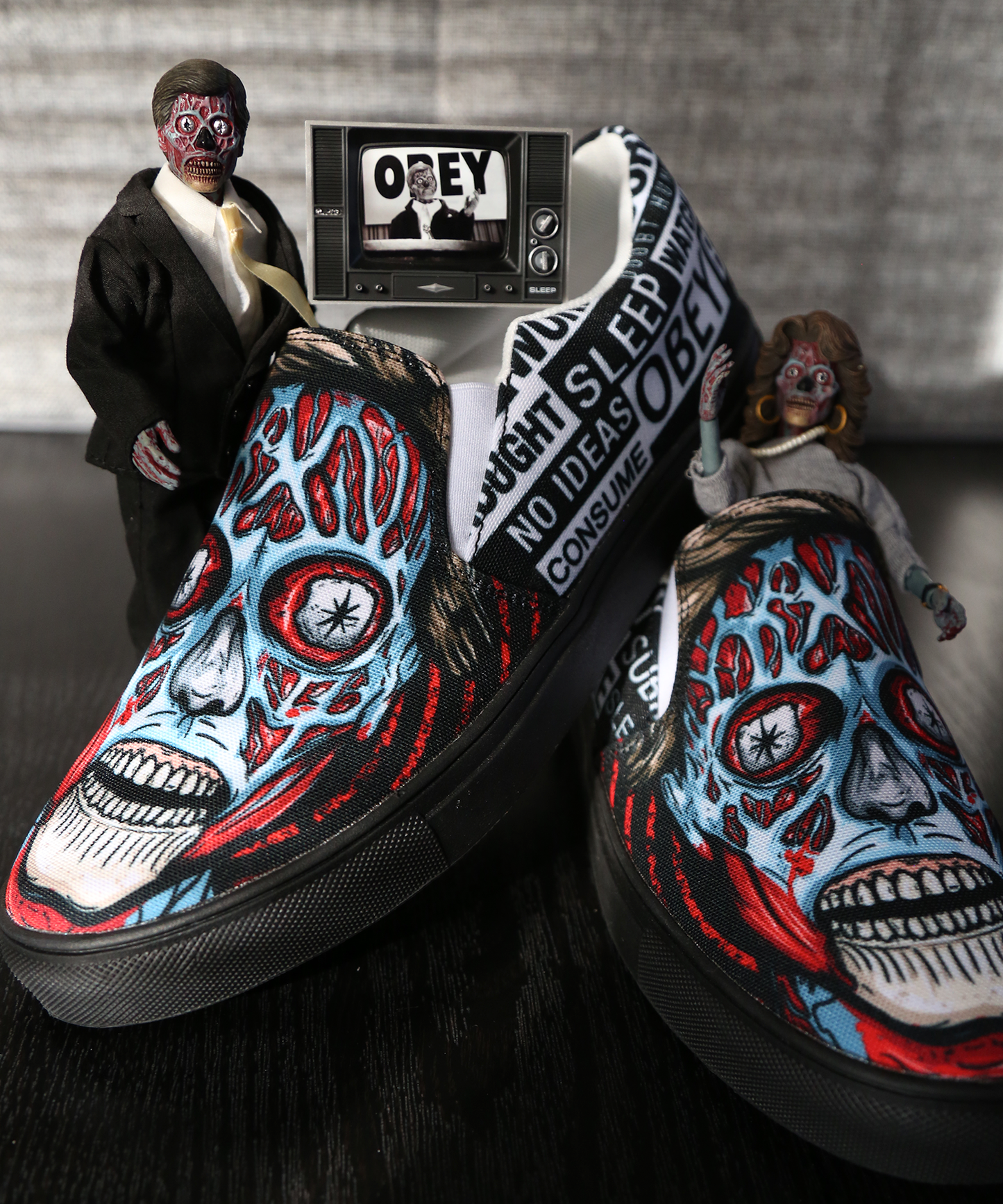 THEY LIVE! Slip-On Shoes