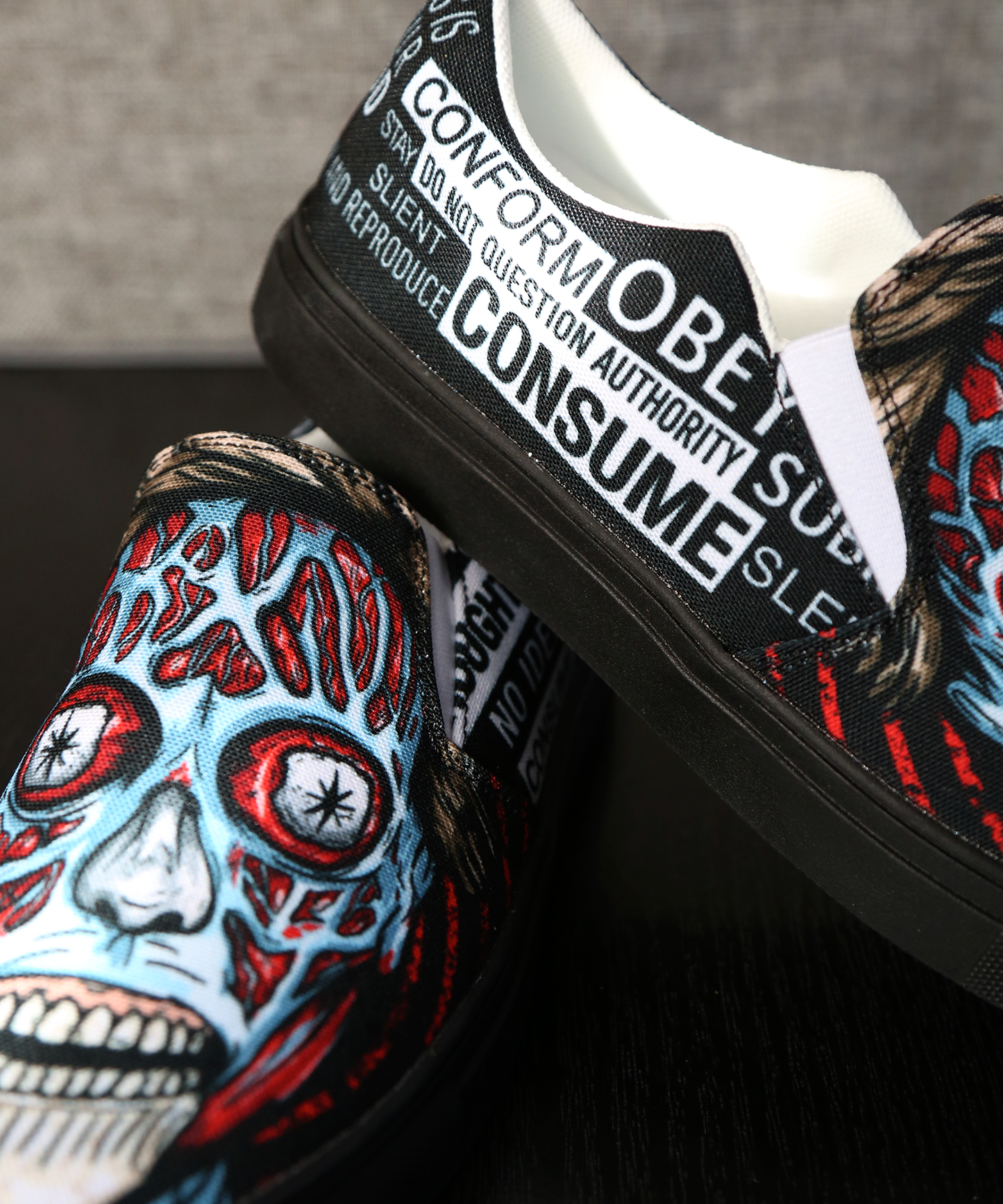 THEY LIVE! Slip-On Shoes