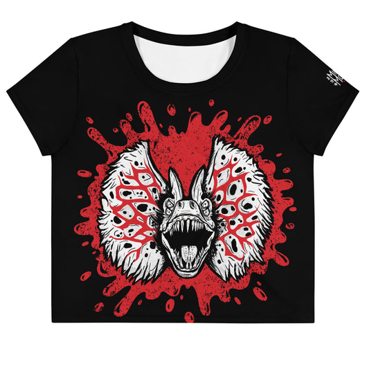 Woman Inherits The Earth, Jurassic Park Double-Sided Crop Top