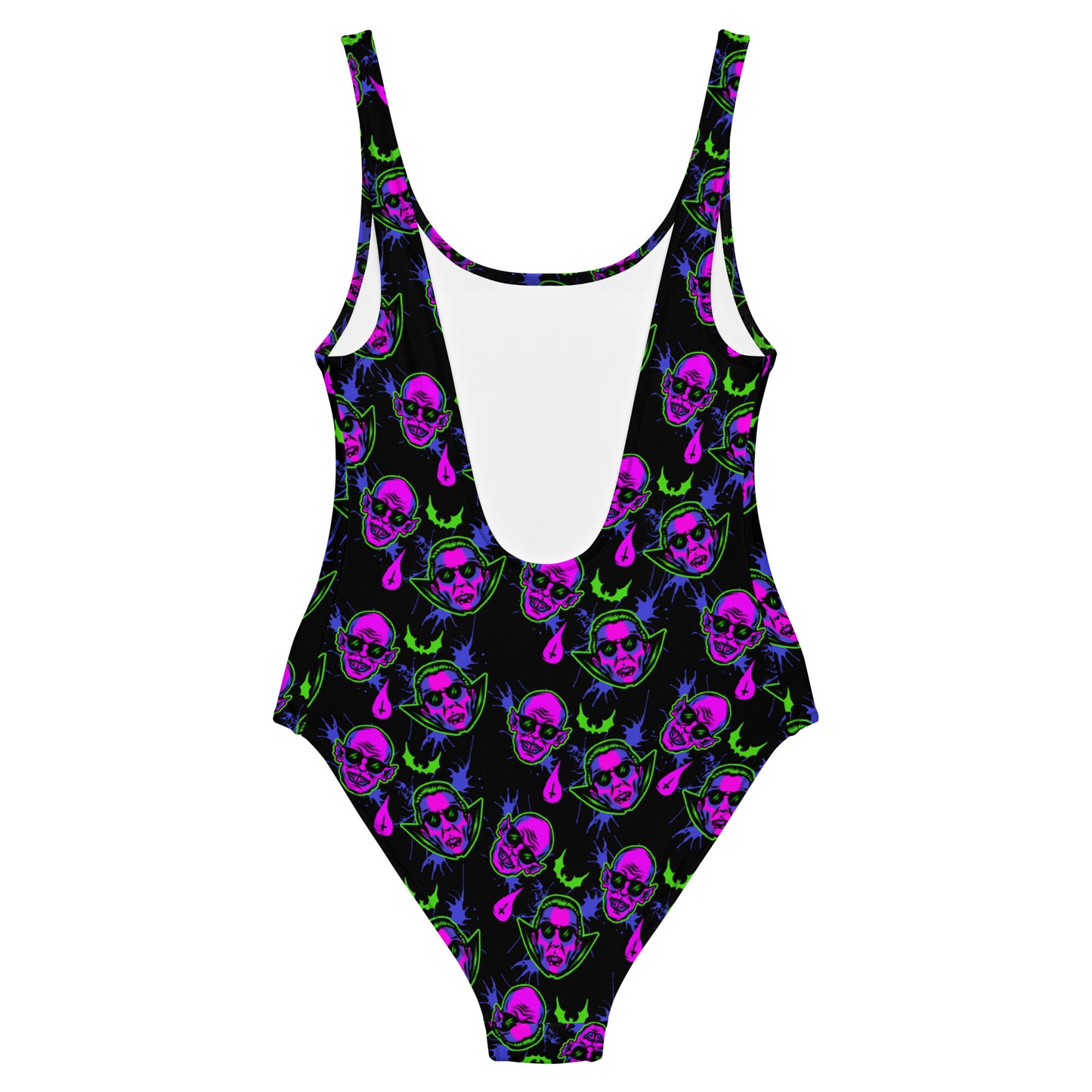 Dracula and Nosferatu One-Piece Swimsuit