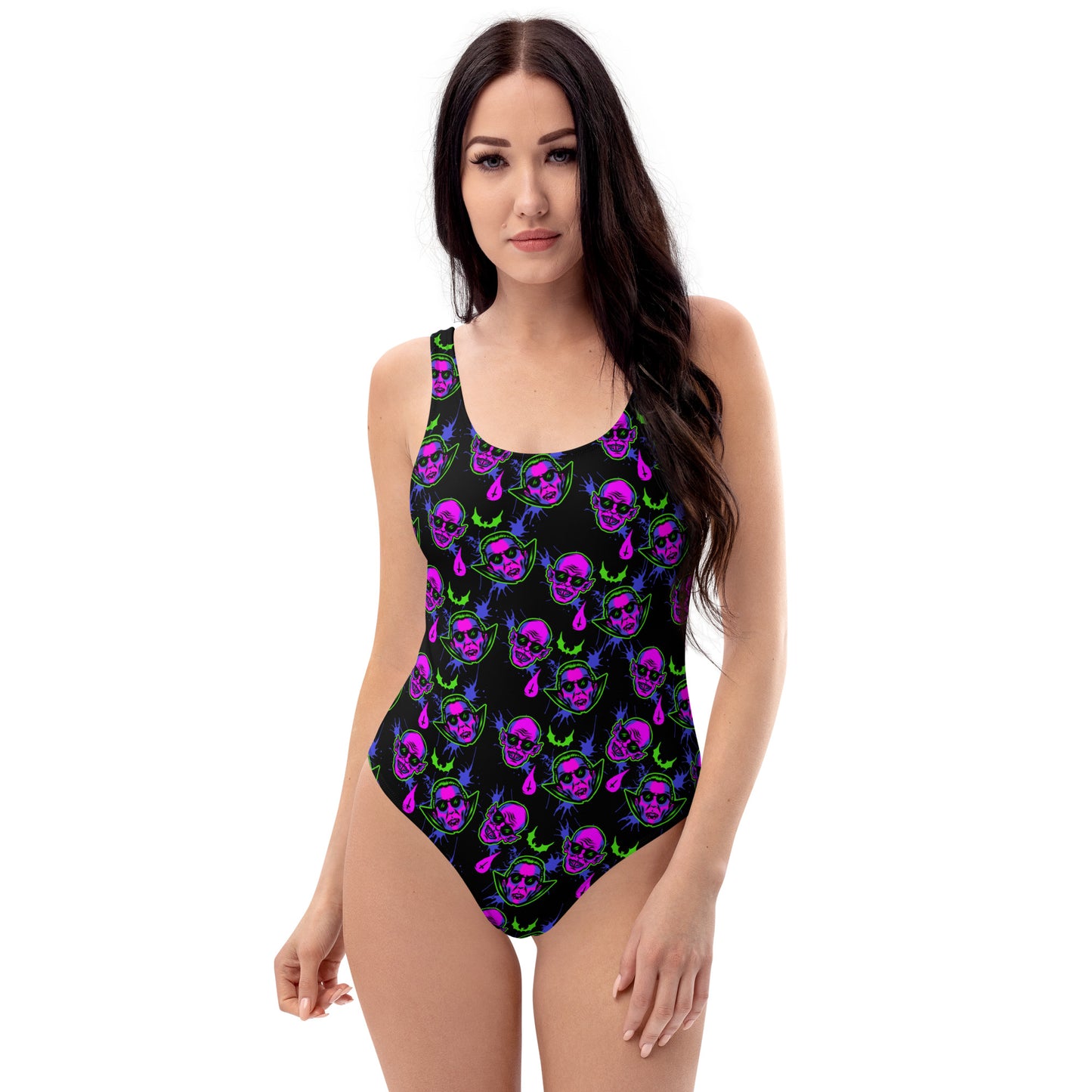 Dracula and Nosferatu One-Piece Swimsuit