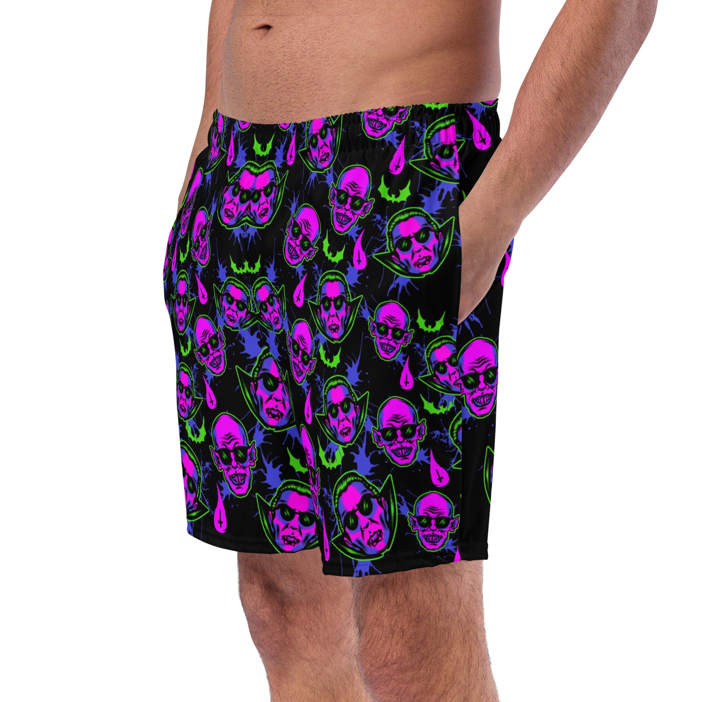 Dracula and Nosferatu Swim Trunks
