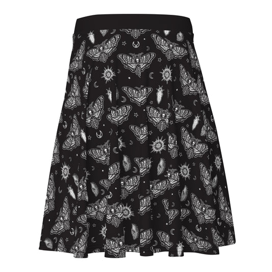 Death Moth Skater Skirt