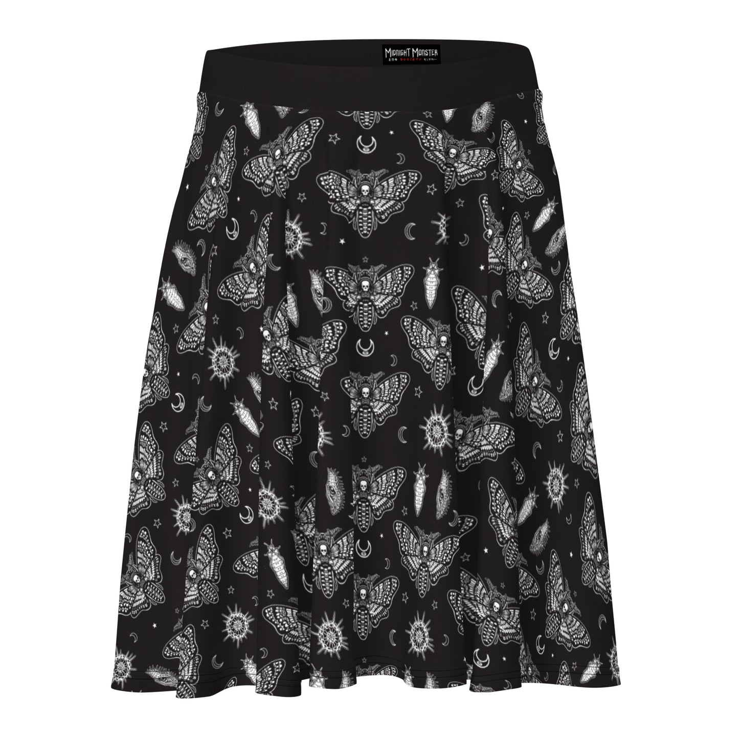 Death Moth Skater Skirt