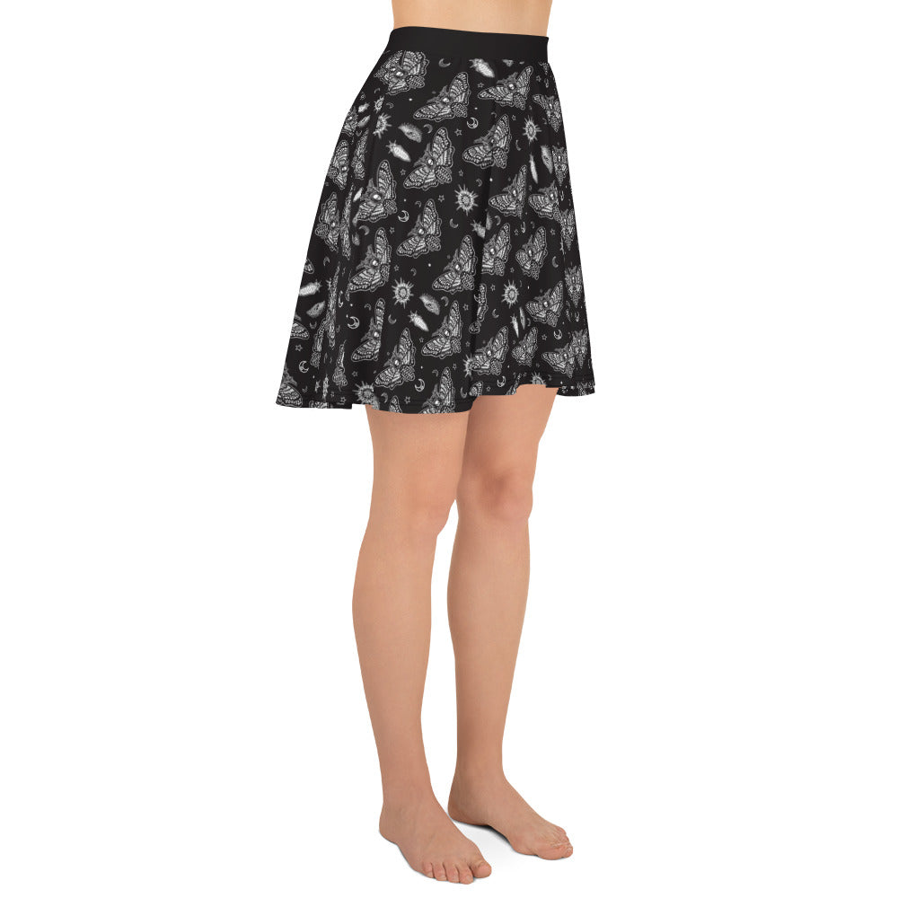 Death Moth Skater Skirt
