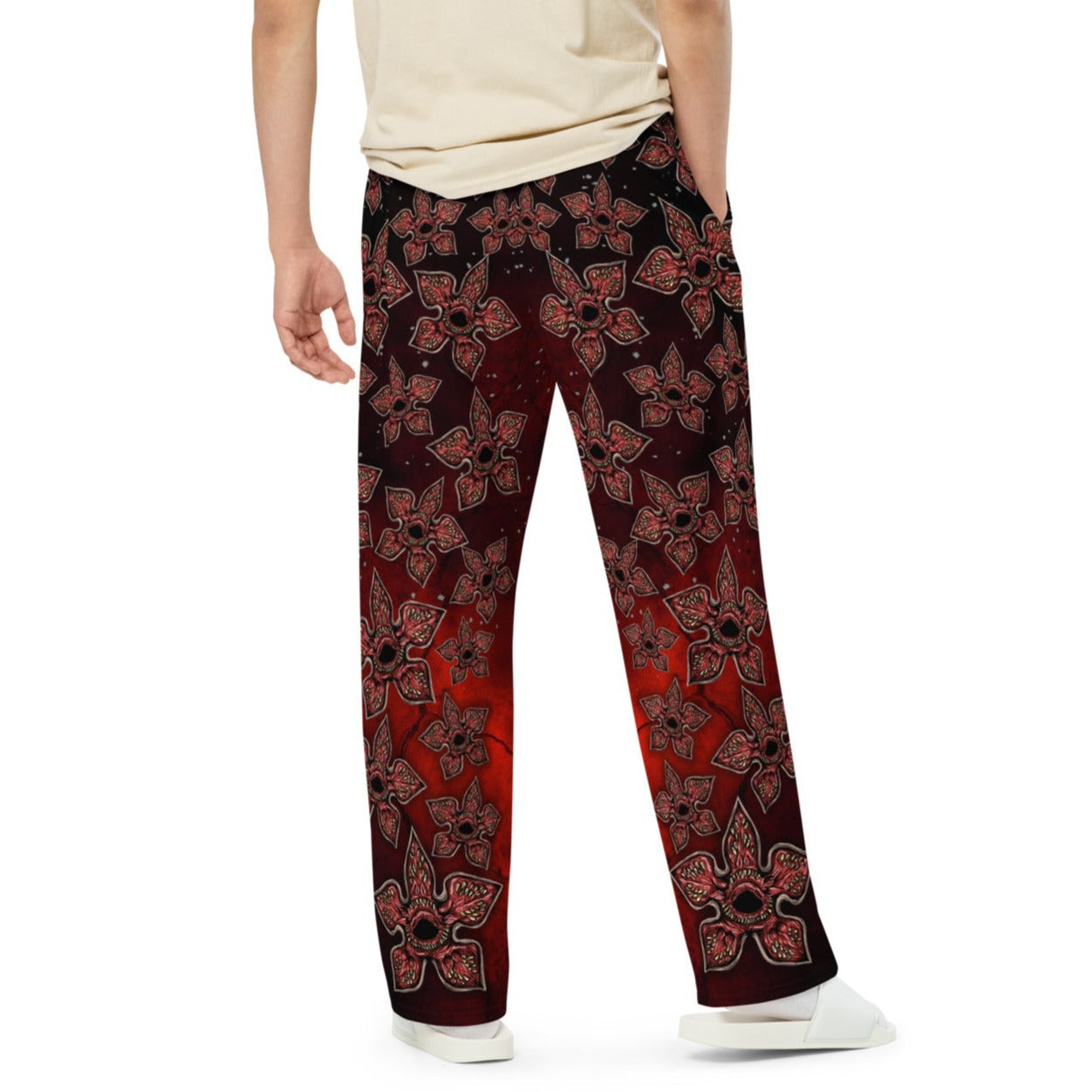 Demogorgon unisex wide-leg pants