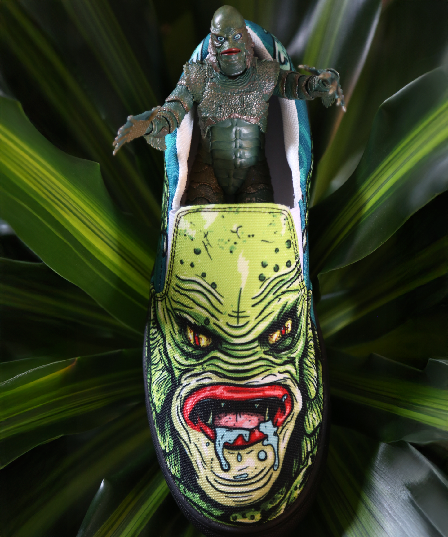 Creature From the Black Lagoon Slip-on Shoes