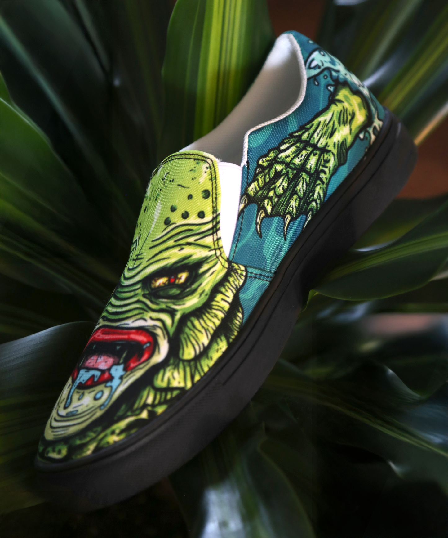 Creature From the Black Lagoon Slip-on Shoes
