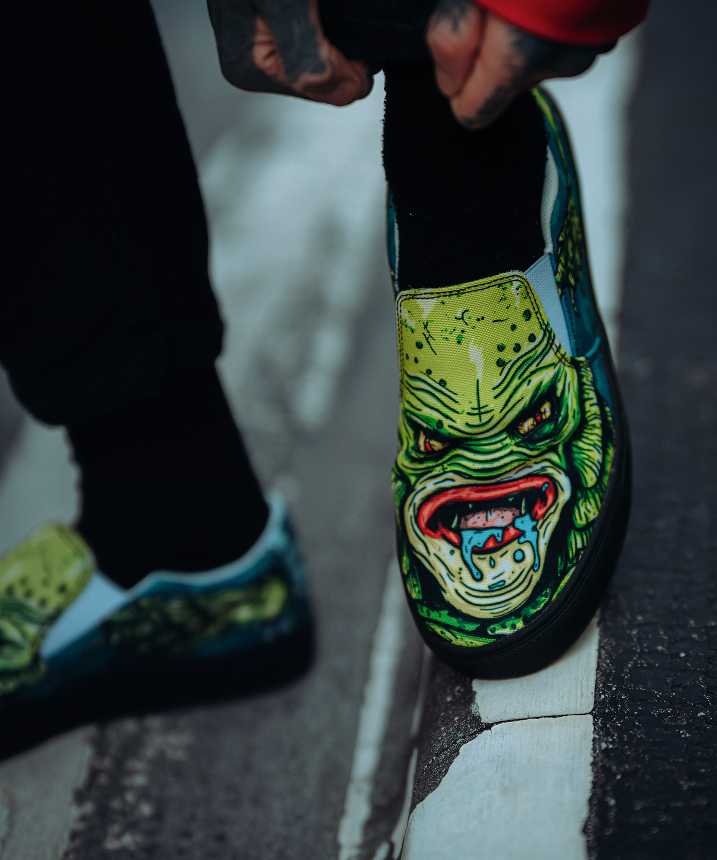 Creature From the Black Lagoon Slip-on Shoes