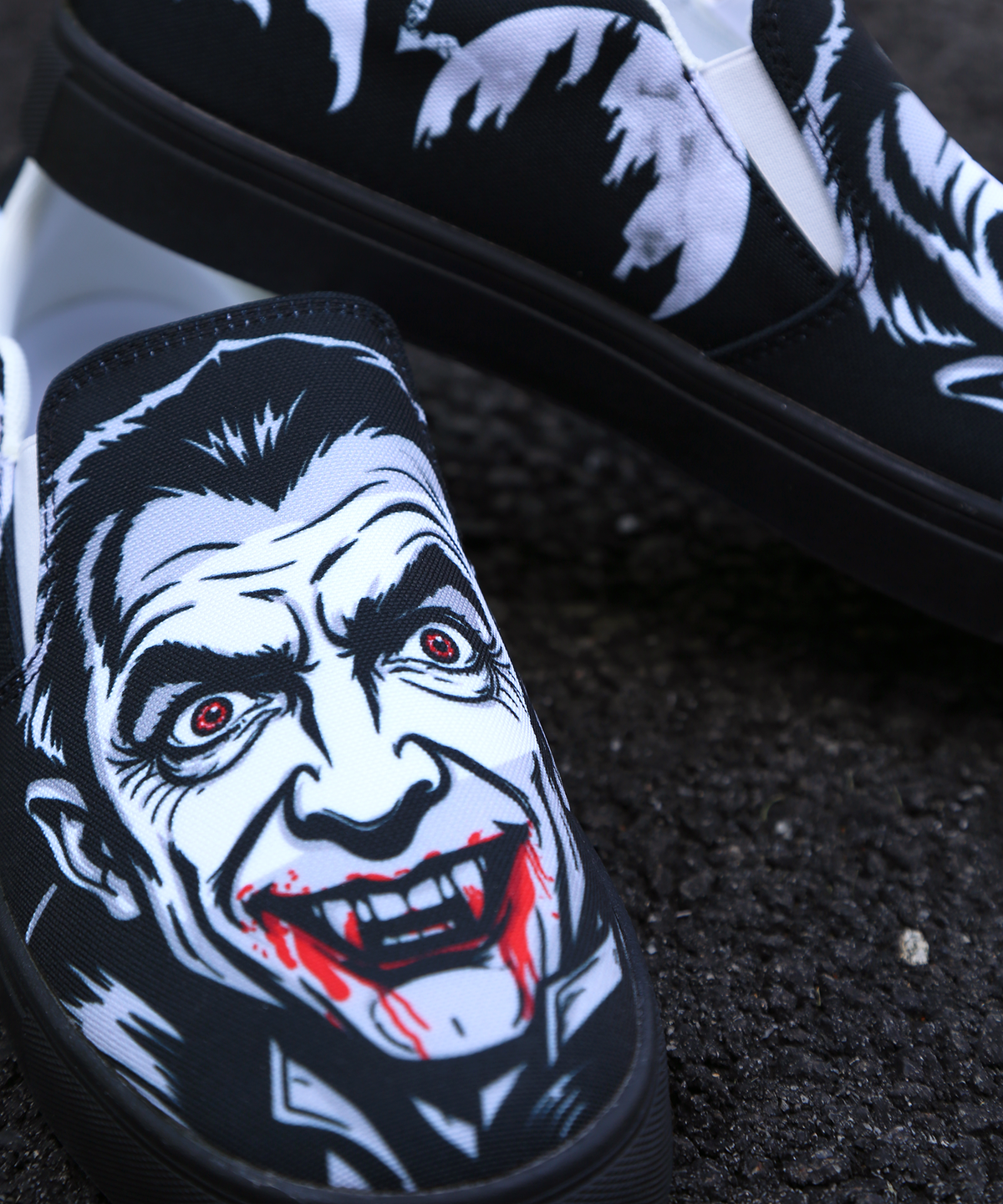 Dracula Slip-On Shoes