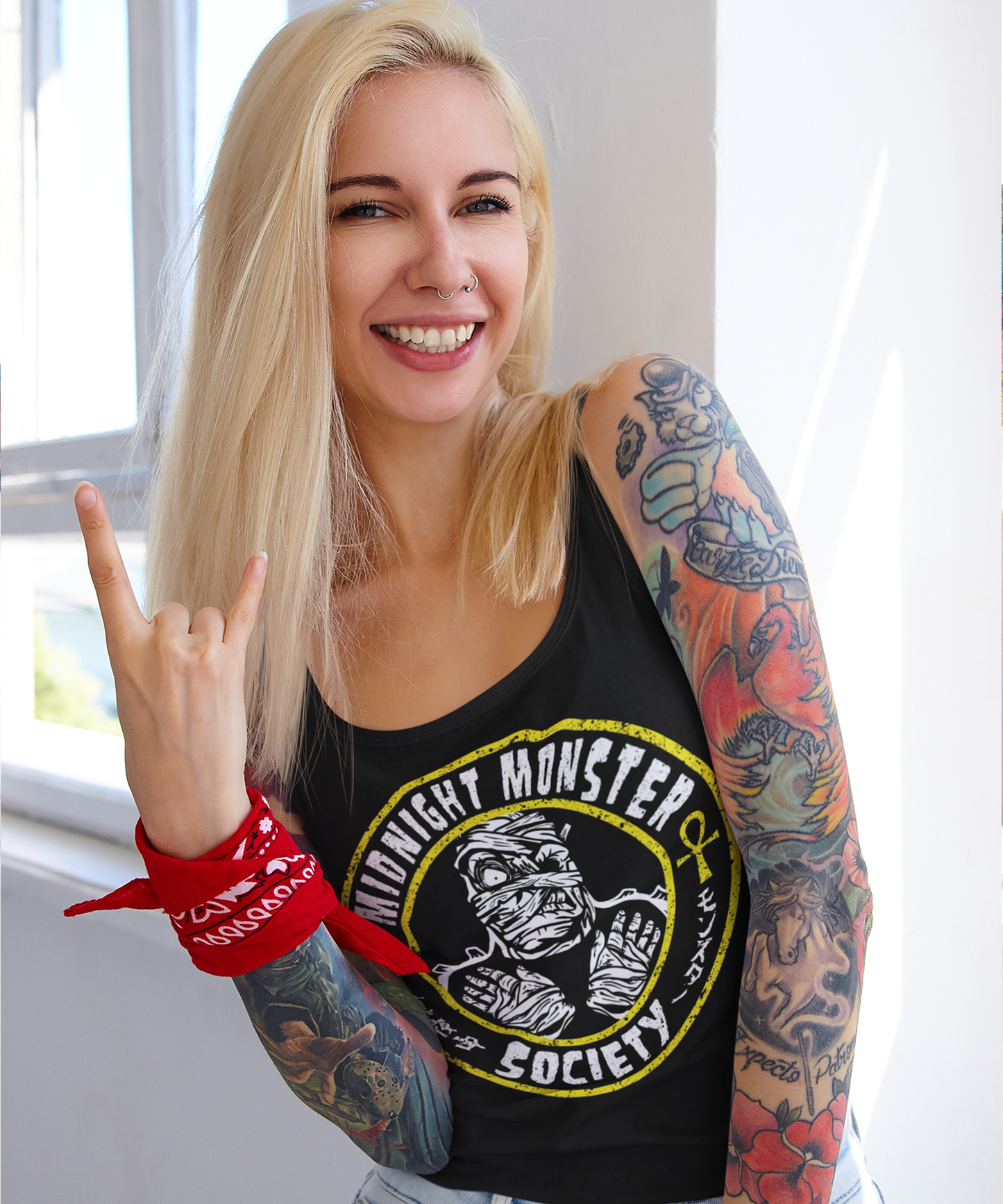 Midnight Monster Society, Mummy Fiend Unisex Tank Top