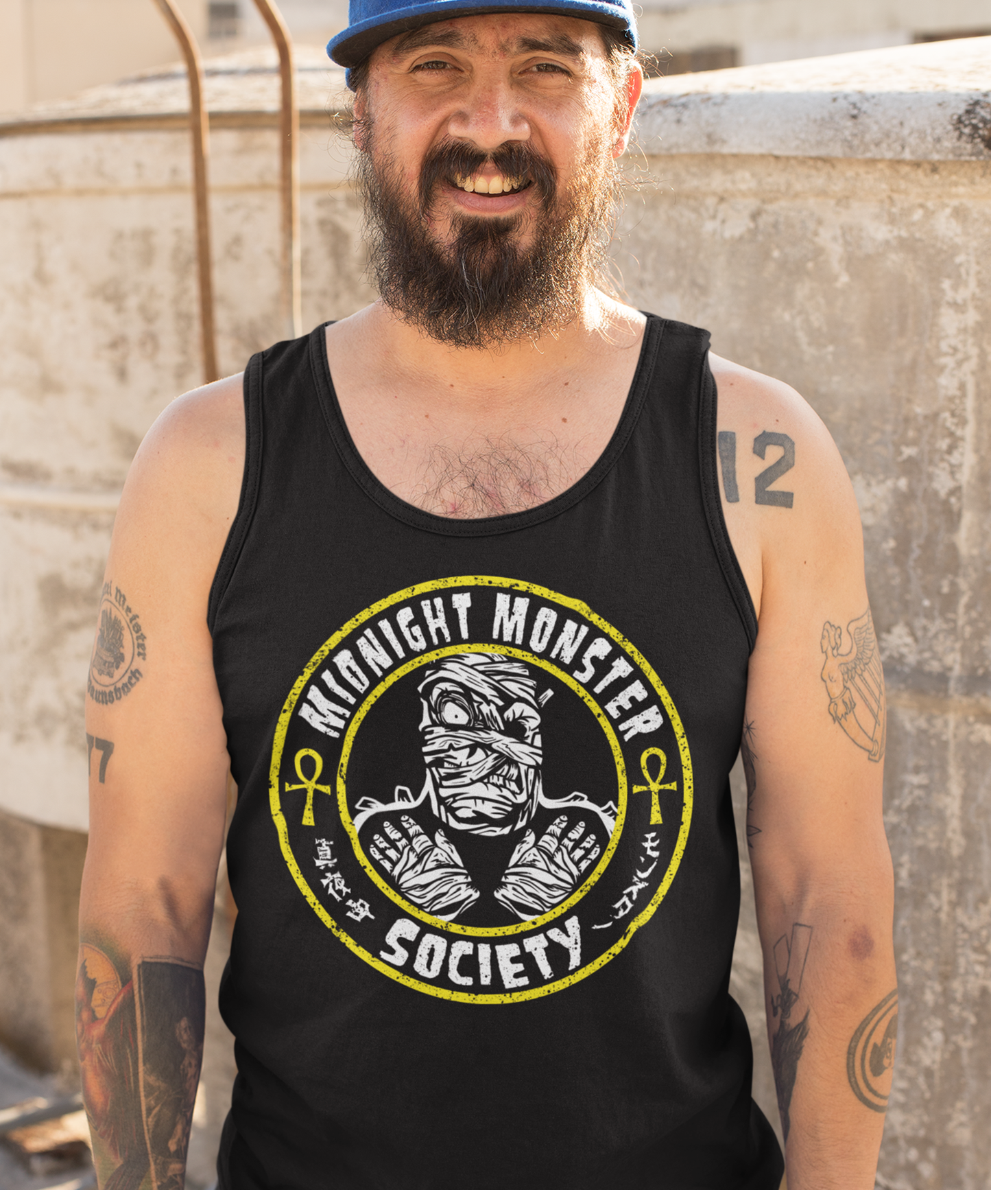 Midnight Monster Society, Mummy Fiend Unisex Tank Top