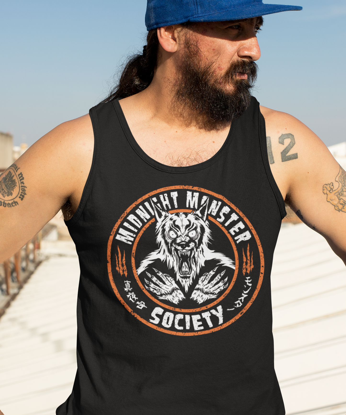 Midnight Monster Society, Werewolf Fiend Unisex Tank Top