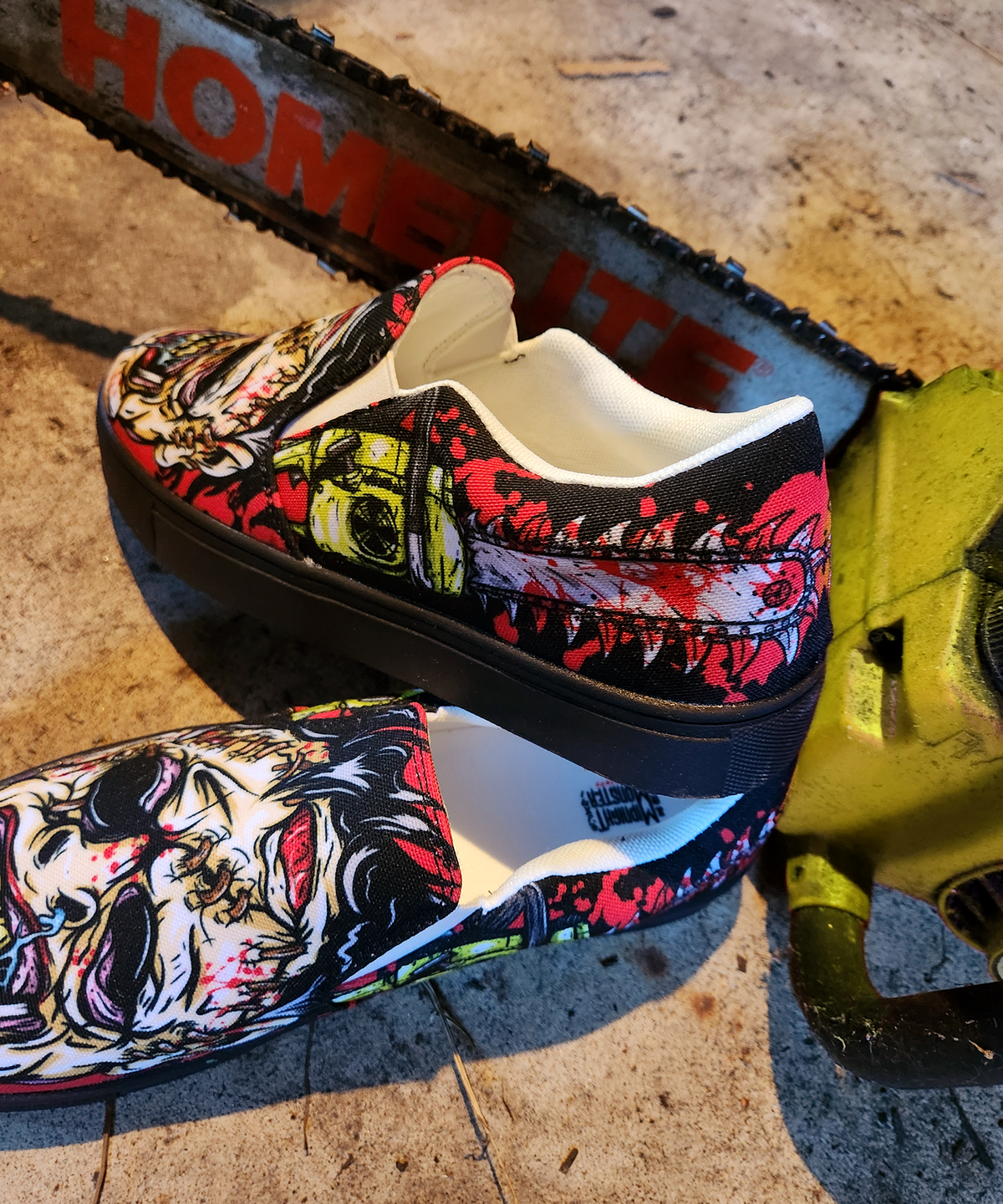 Leatherface Slip-On Shoes